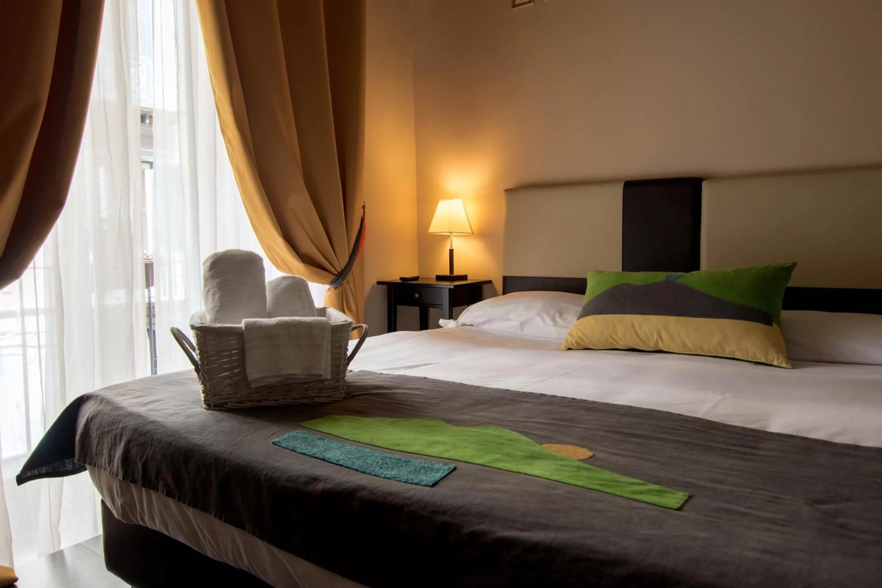 Bedroom, Bed in Hotel Plebiscito Aparthotel