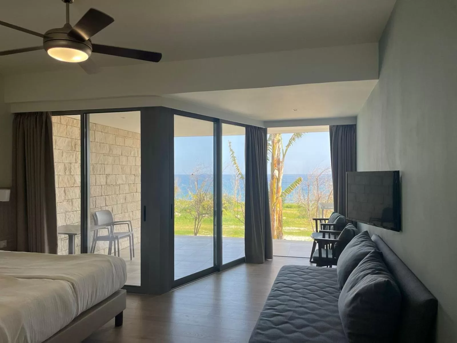 Bed in Aphrodite Beach Hotel