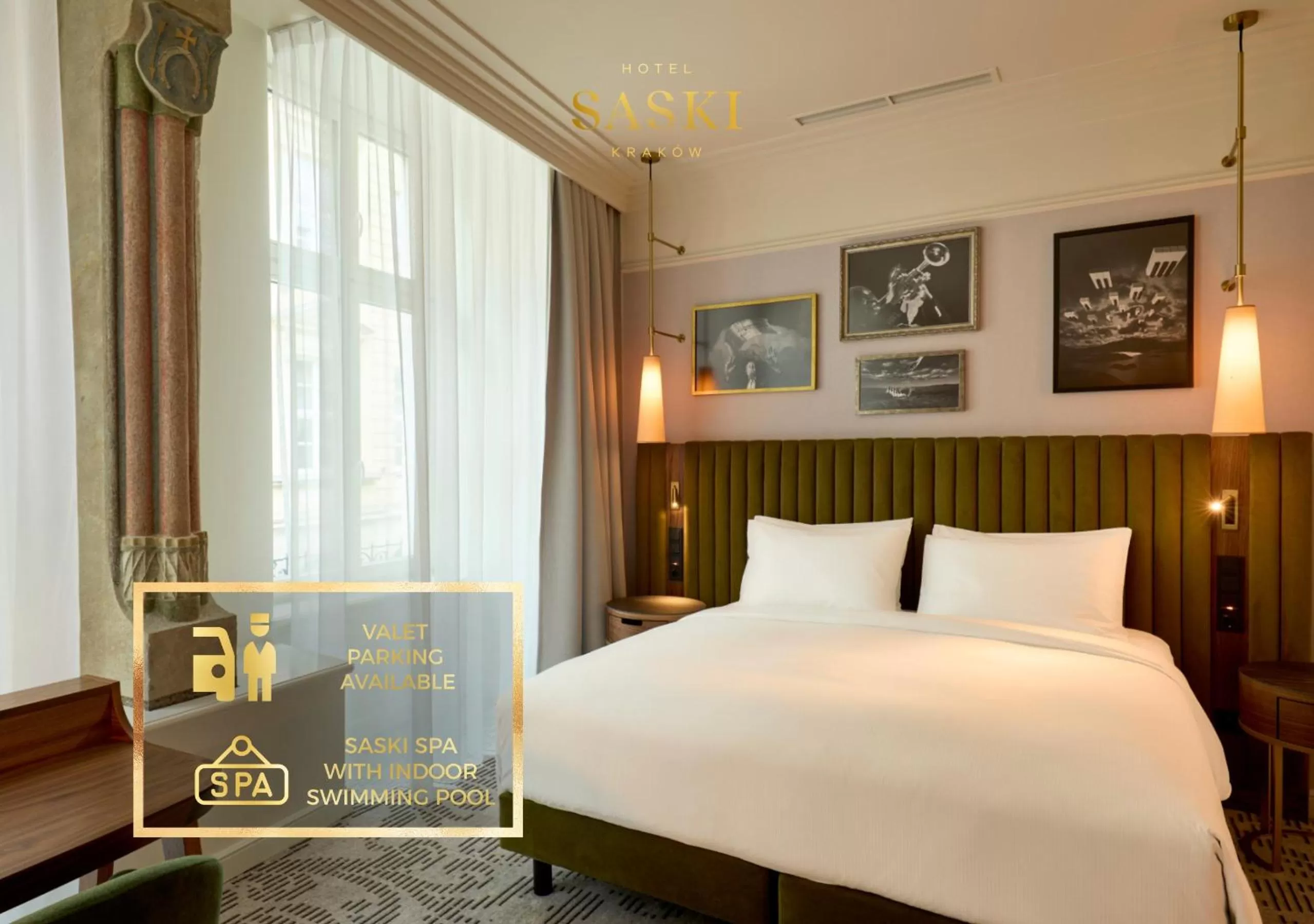 Photo of the whole room, Bed in Hotel Saski Krakow Curio Collection by Hilton