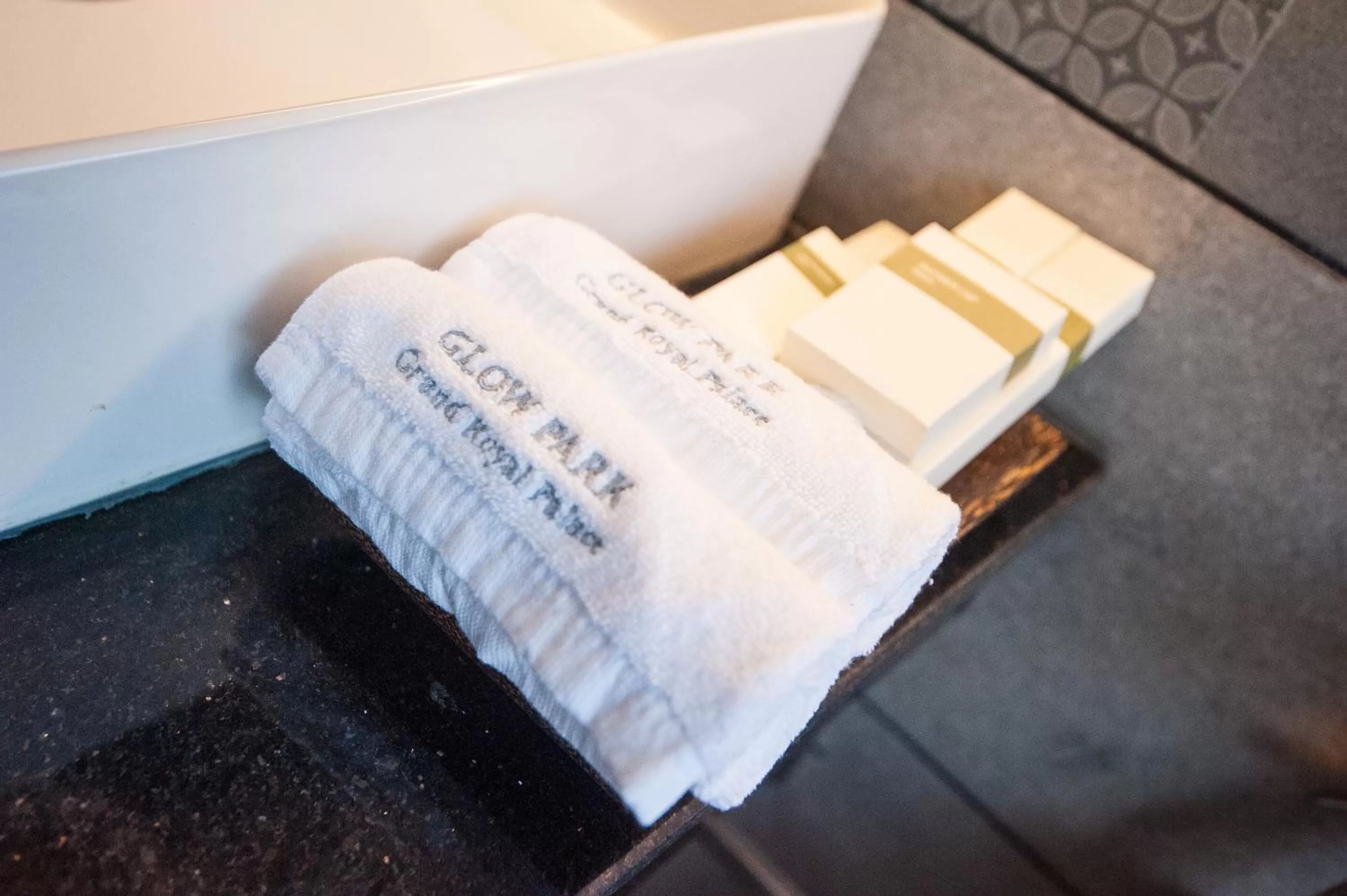 towels in GLOW PARK HOTEL Grand Royal Palace