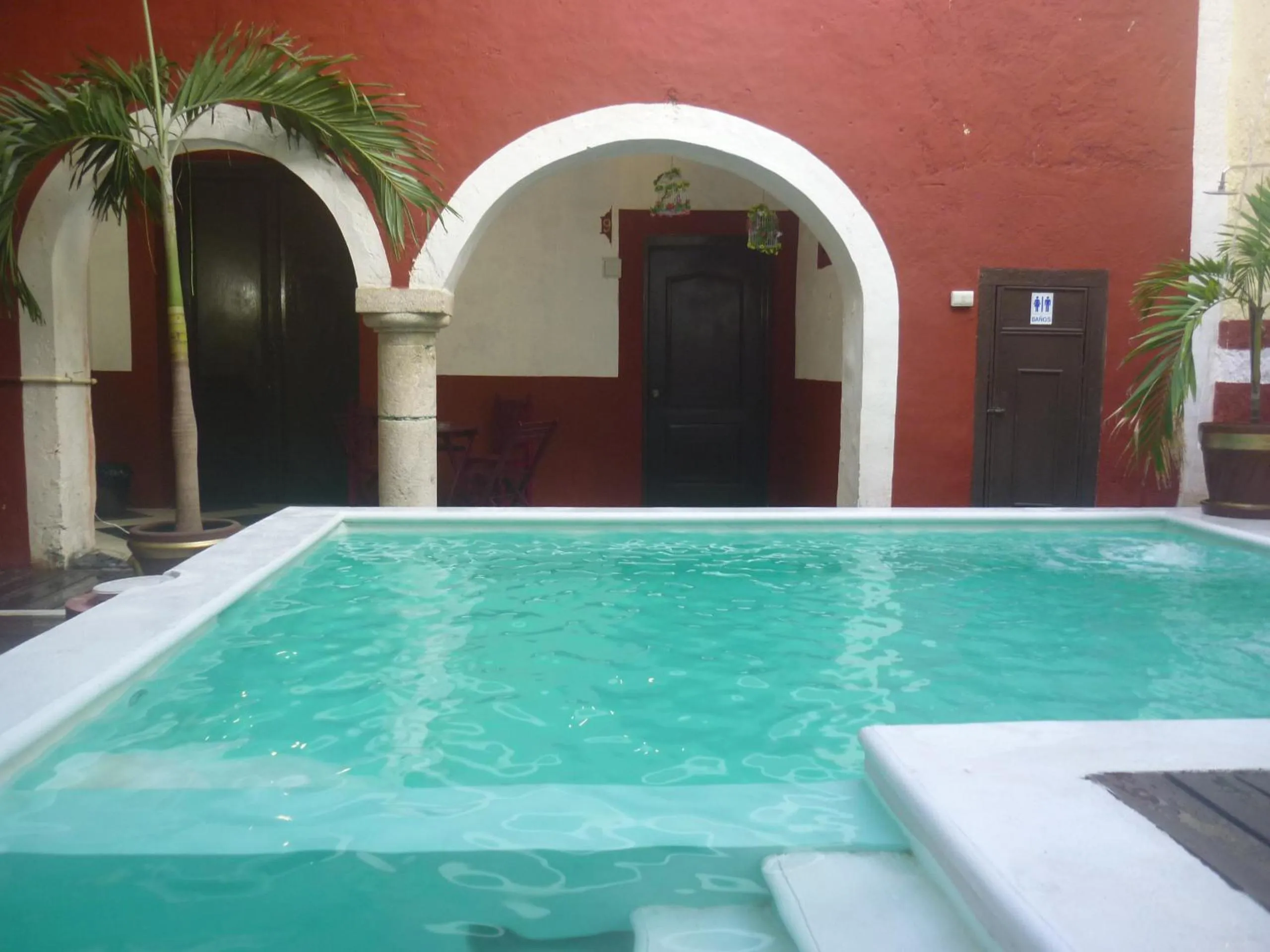 Swimming pool in Hotel Maya Ah Kim Pech