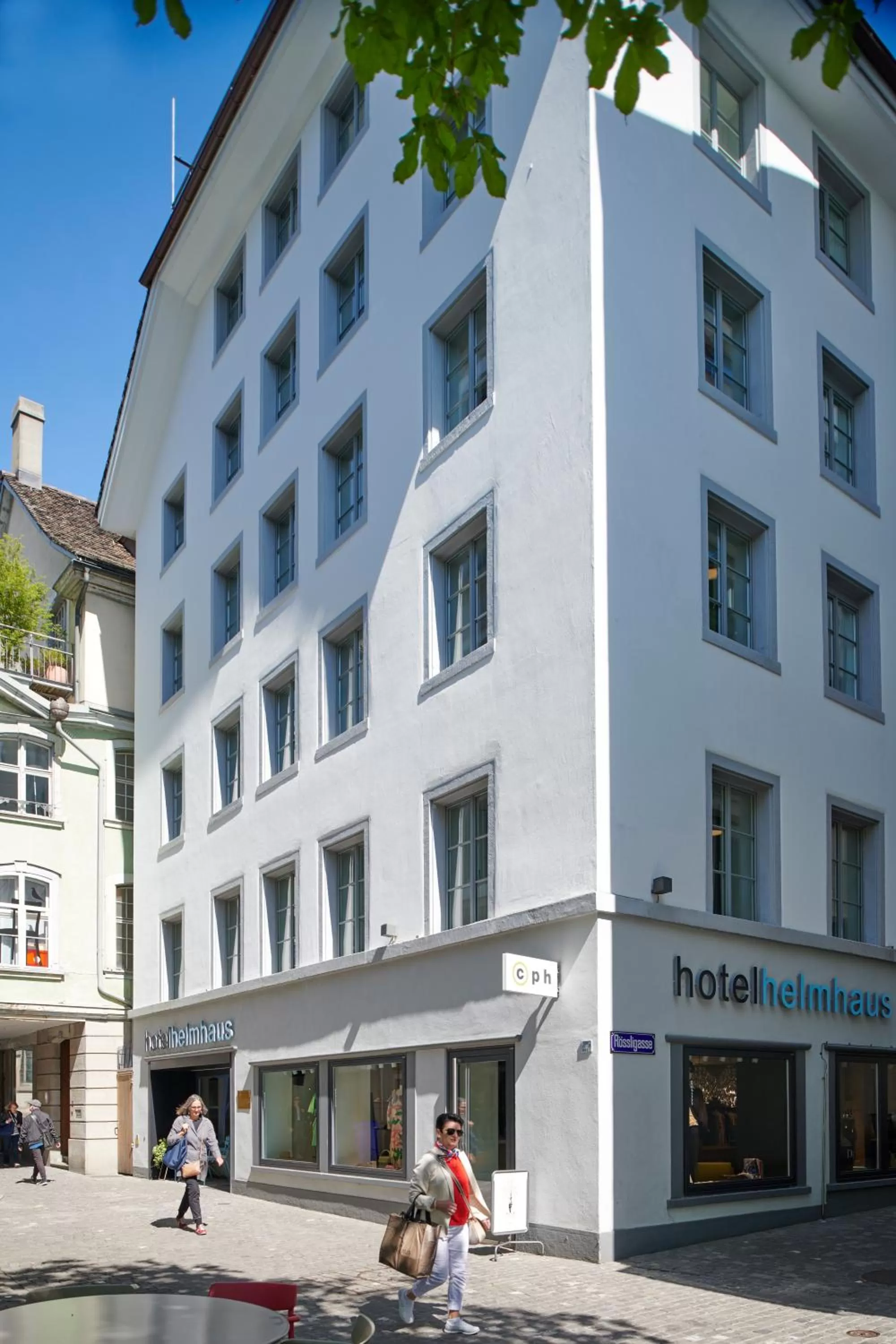 Property building in Boutique Hotel Helmhaus Zürich