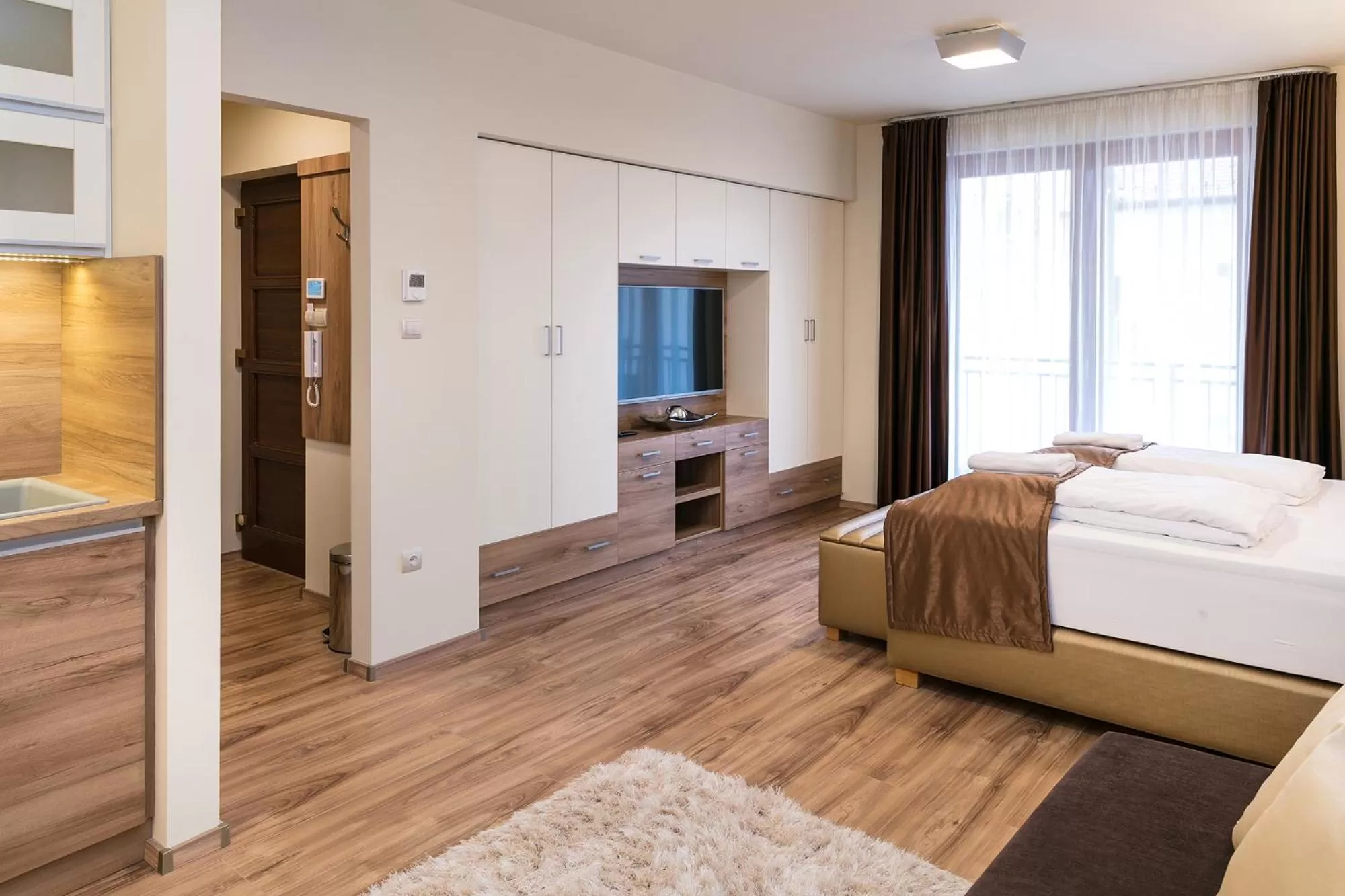 Bed in Főtér Rezidencia 2