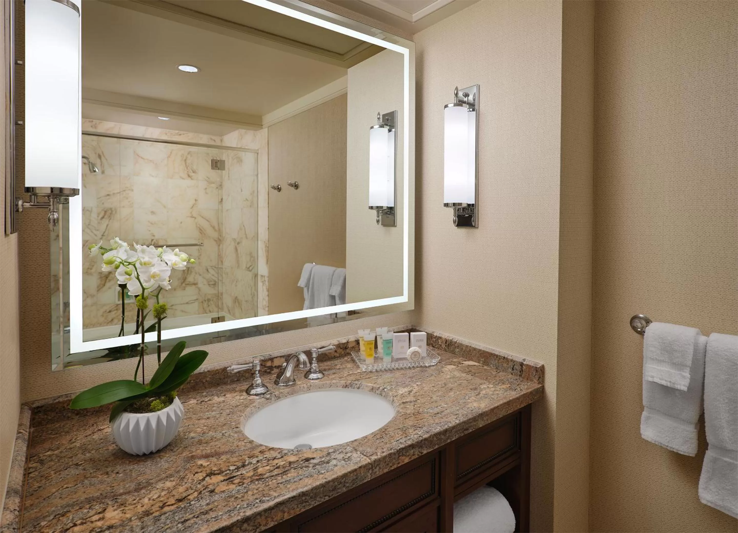 Bathroom in Little America Hotel Salt Lake City