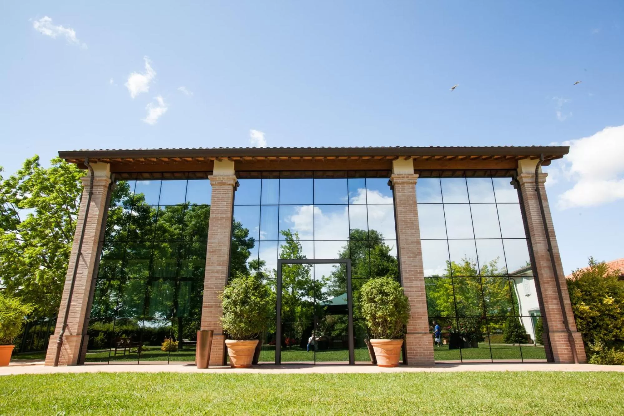 Property building in Villa Abbondanzi Resort