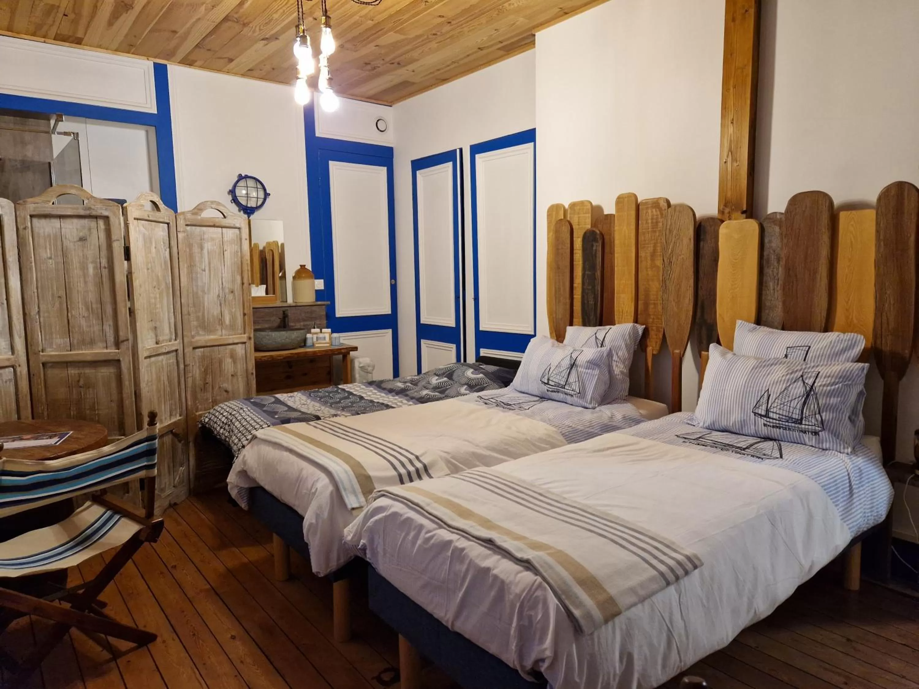 Bed in B & B Les Secrets des Loges