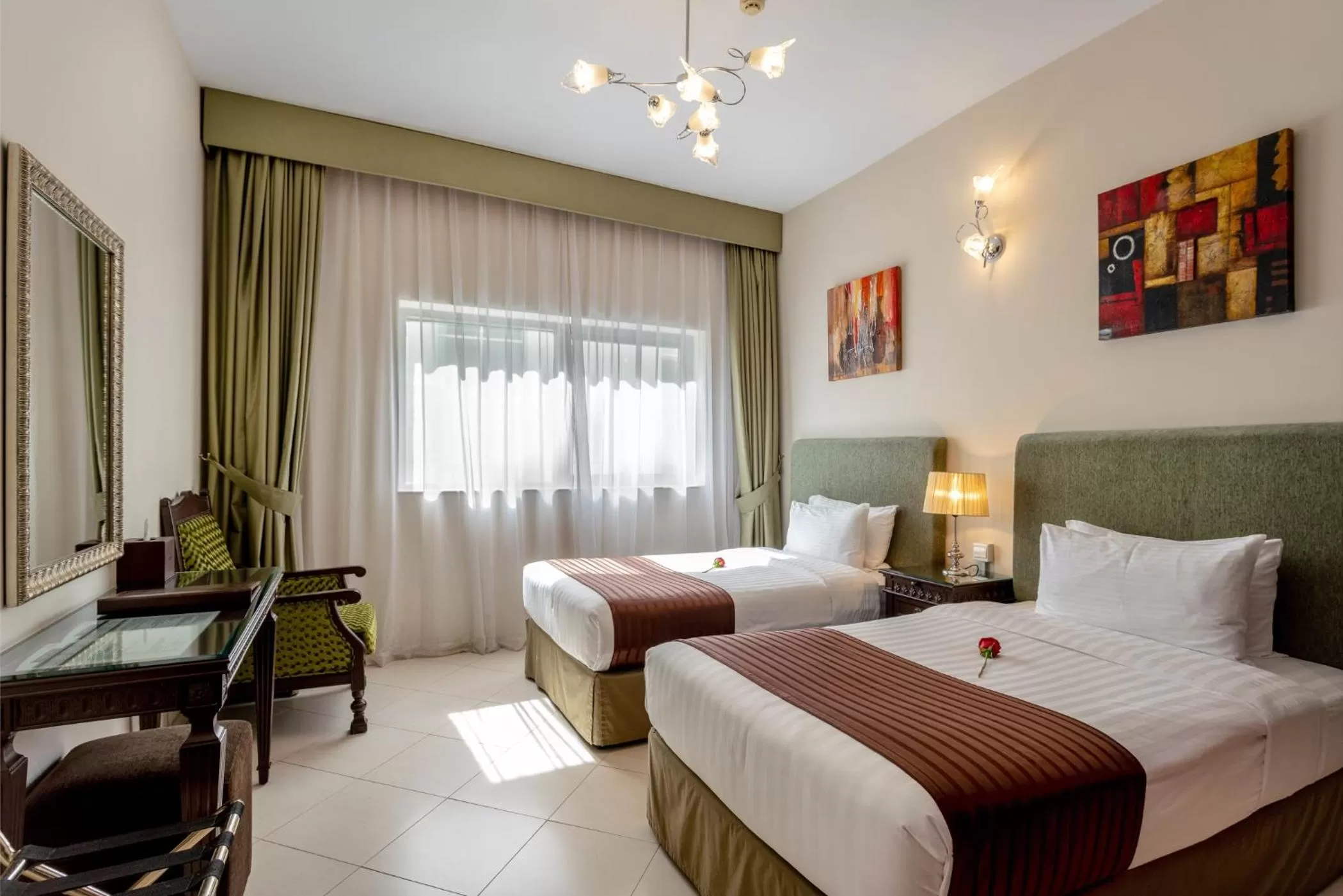Bedroom in Auris Boutique Hotel Apartments, Al Barsha - At The Mall