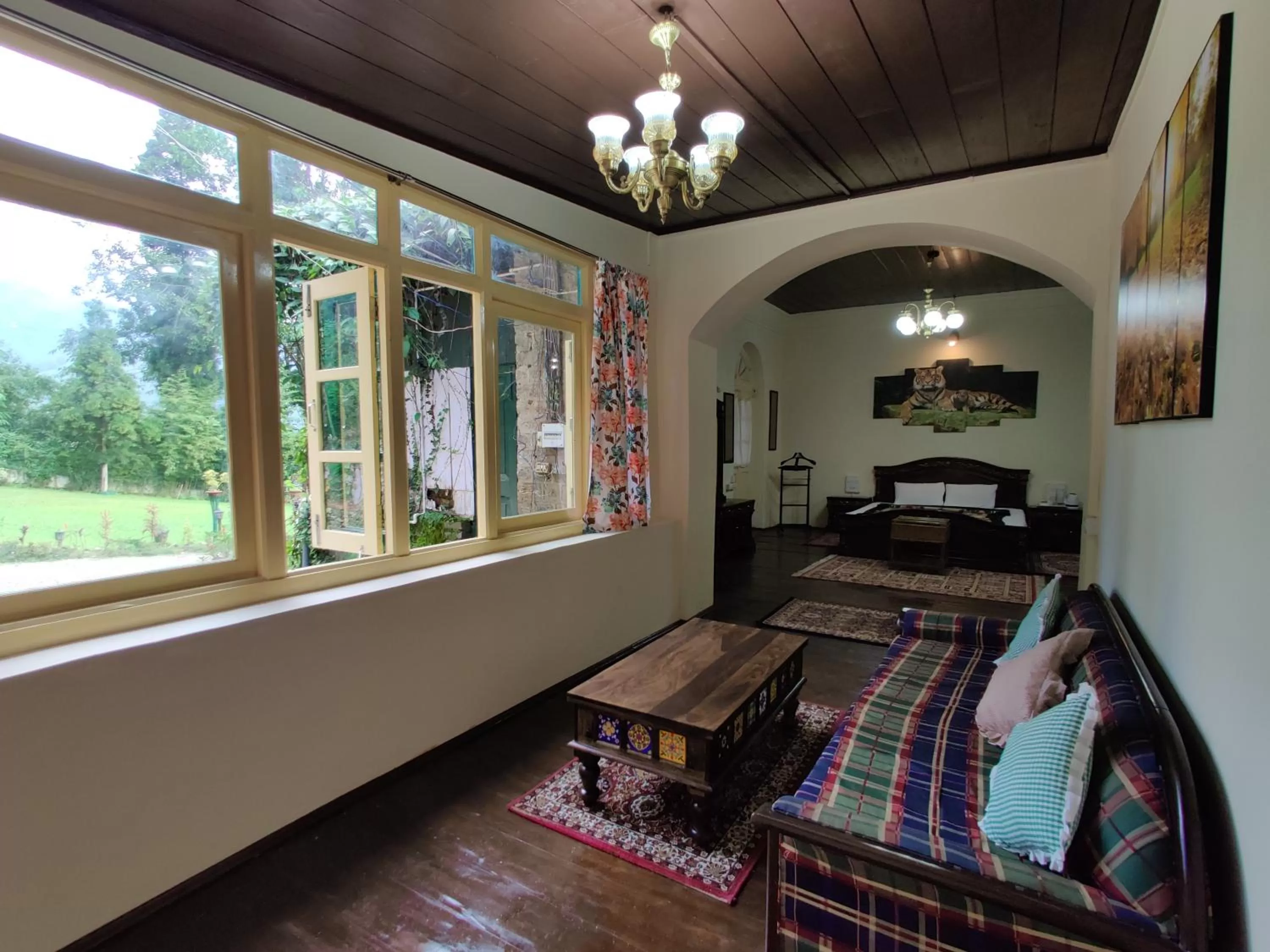 Seating Area in Singtom Tea Resort