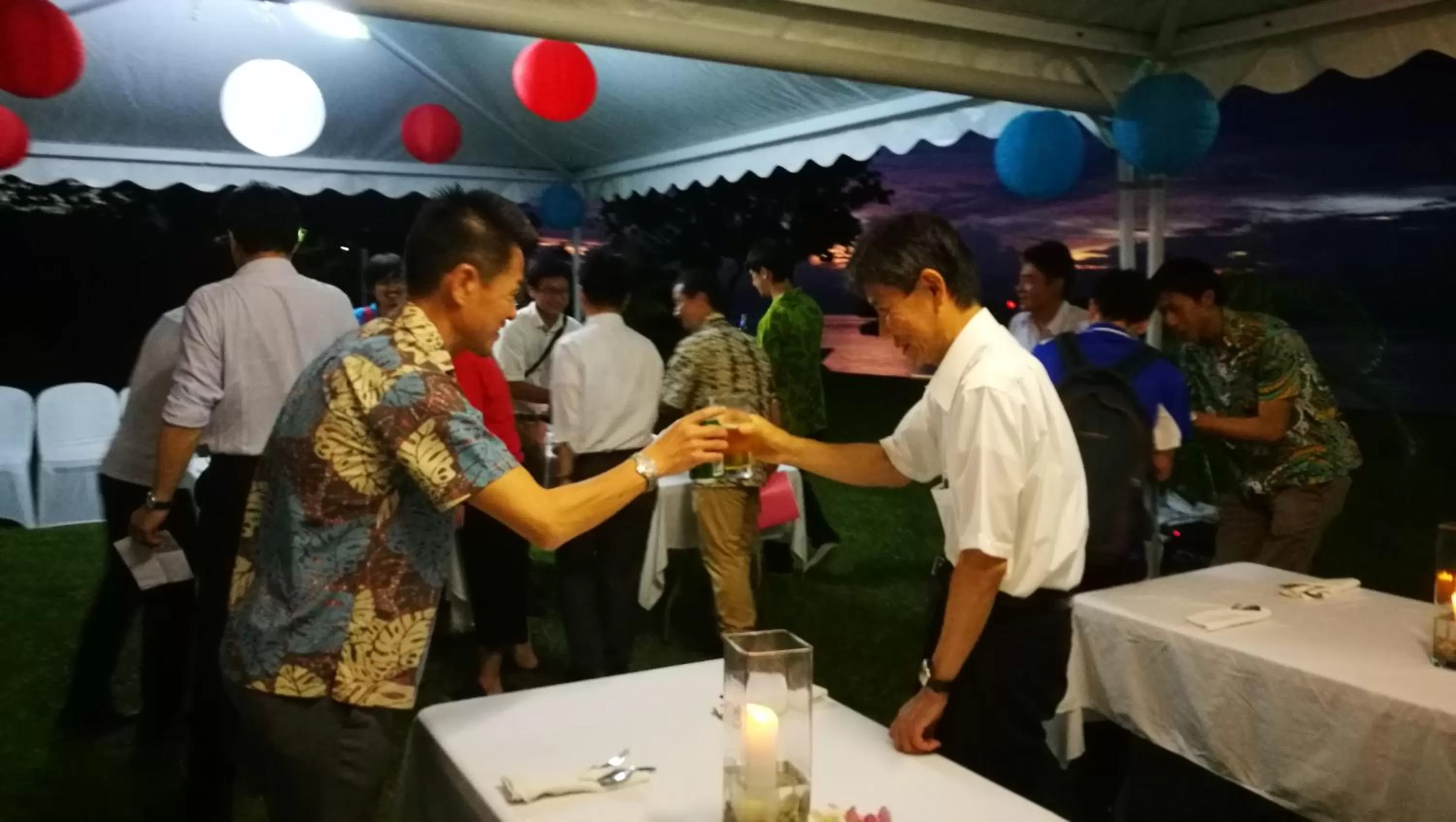 group of guests in Rapopo Plantation Resort