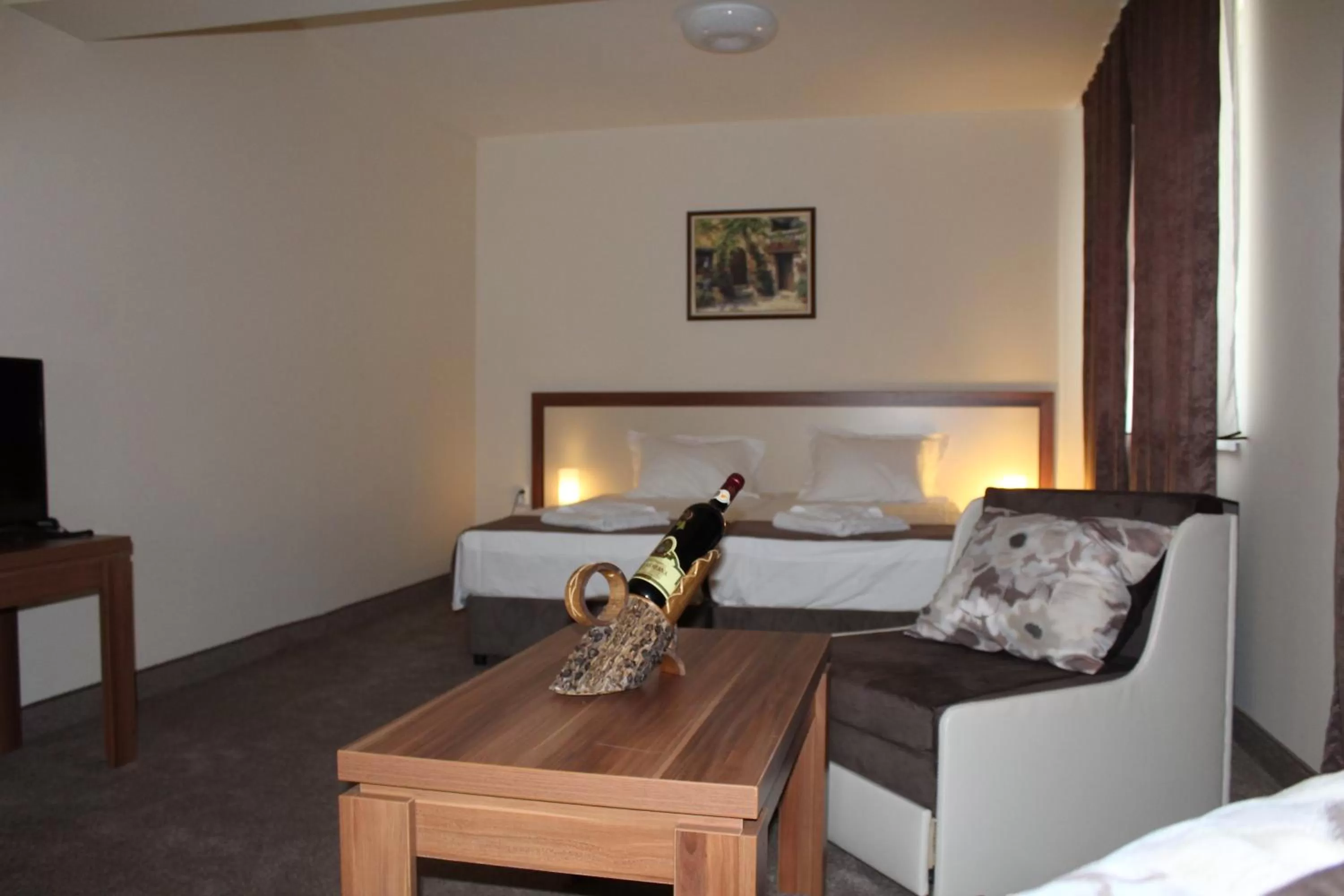 Bed in Family Hotel Bulgaria