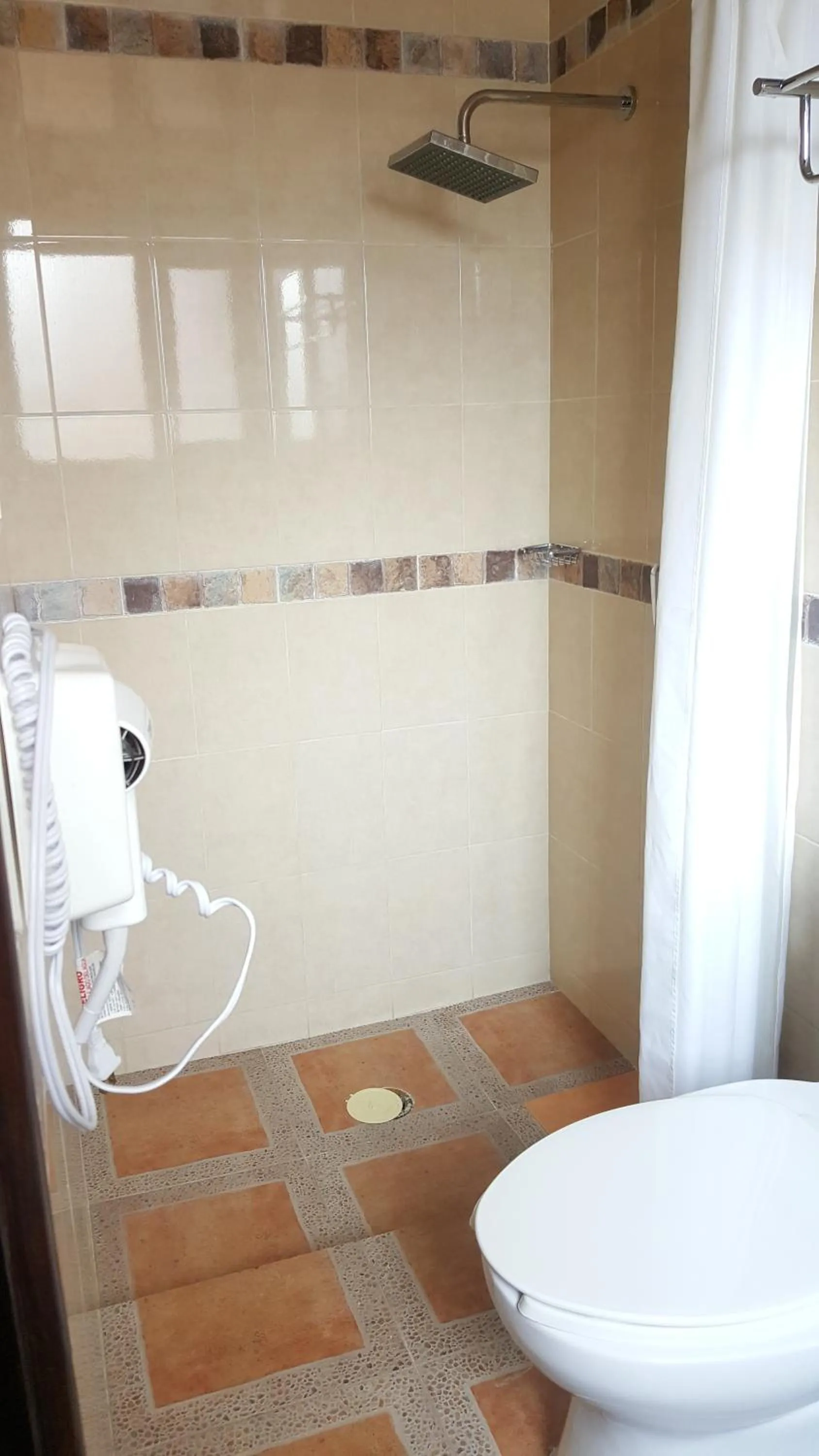 Shower in La Capilla Hotel Boutique