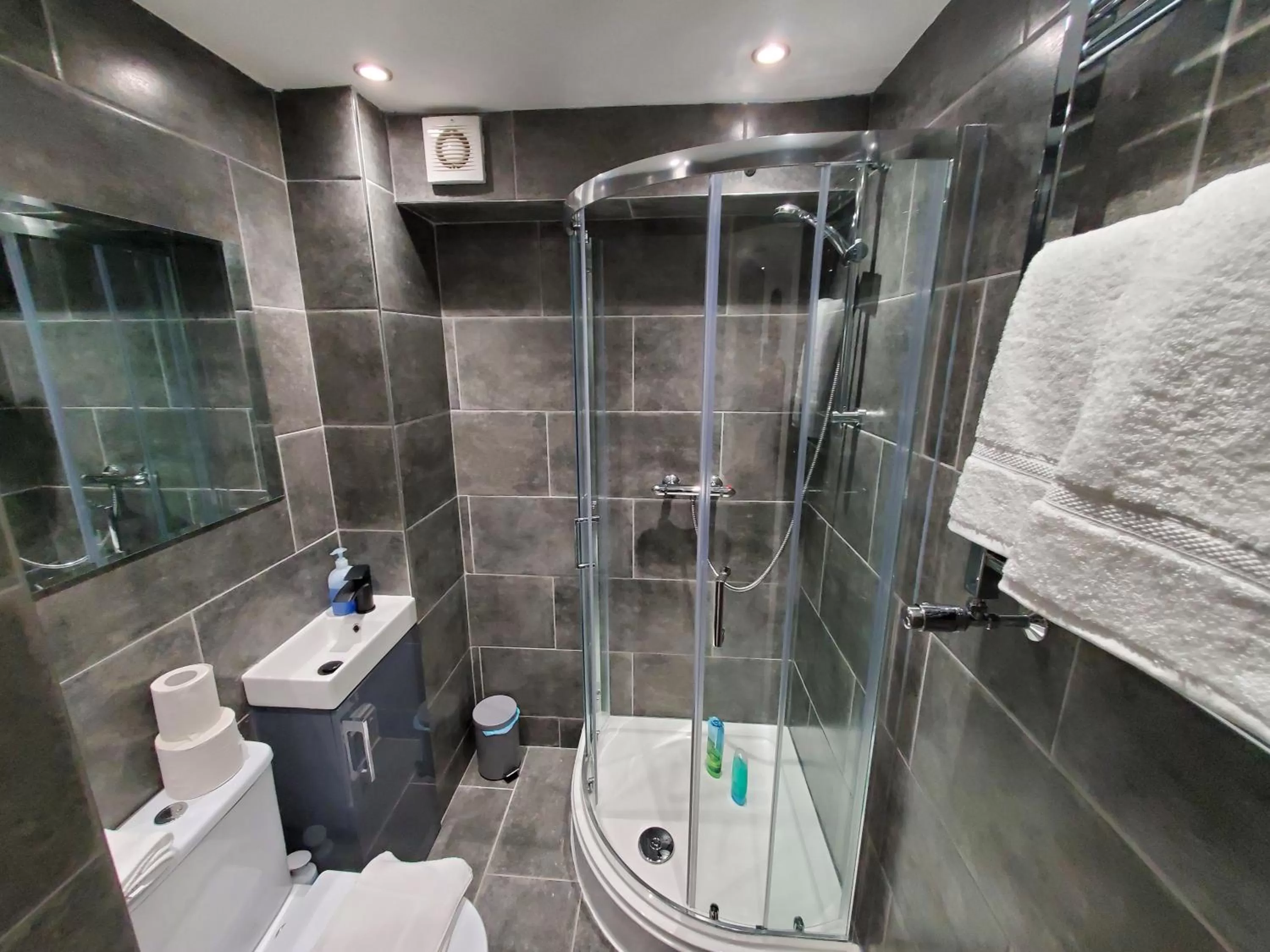 Bathroom in The Ashcroft Studios & Apartments with Free Parking