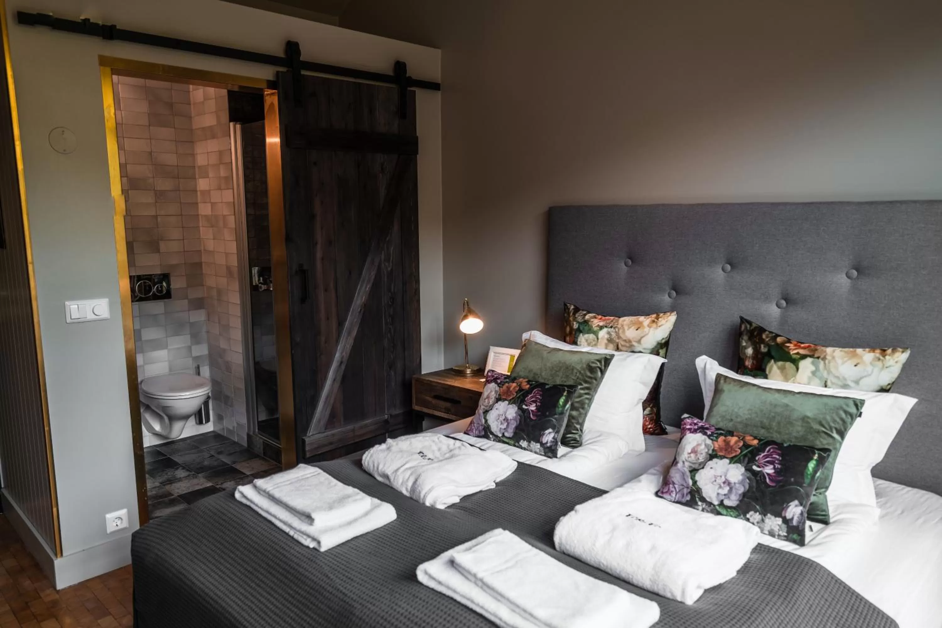 Bed in Frost and Fire Hotel