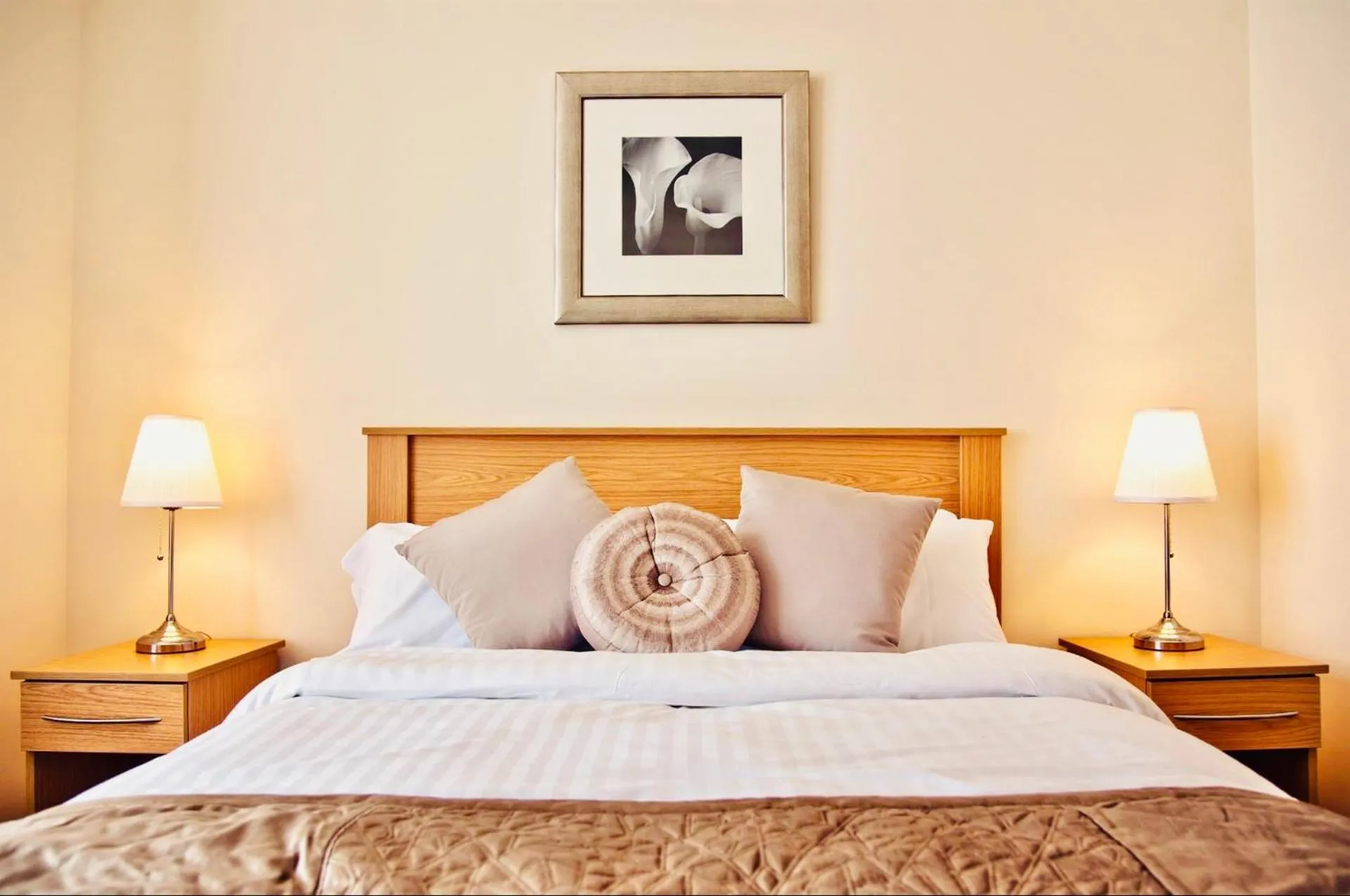 Bed in The Burlington Hotel