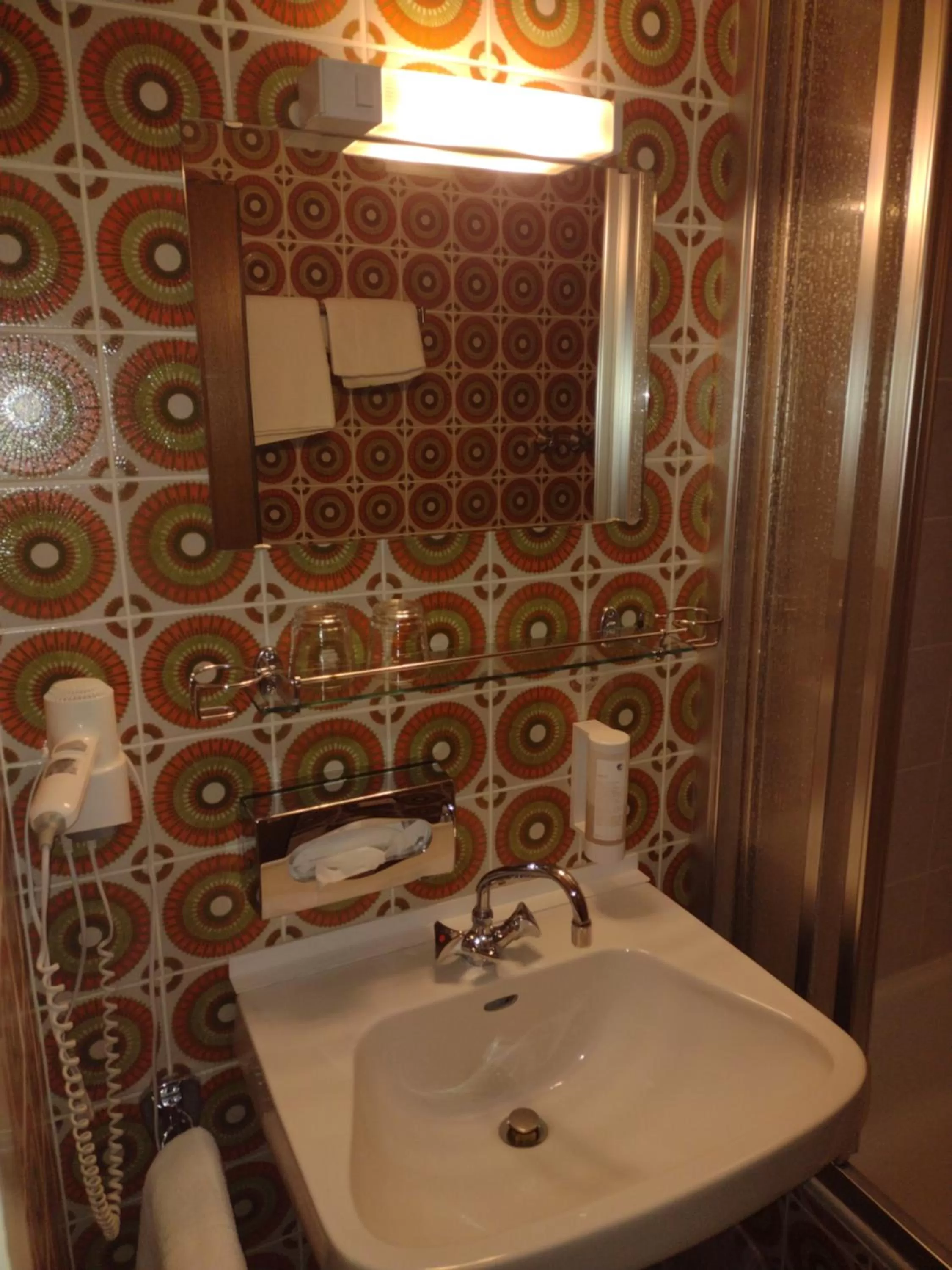 Bathroom in Hotel Waldblick