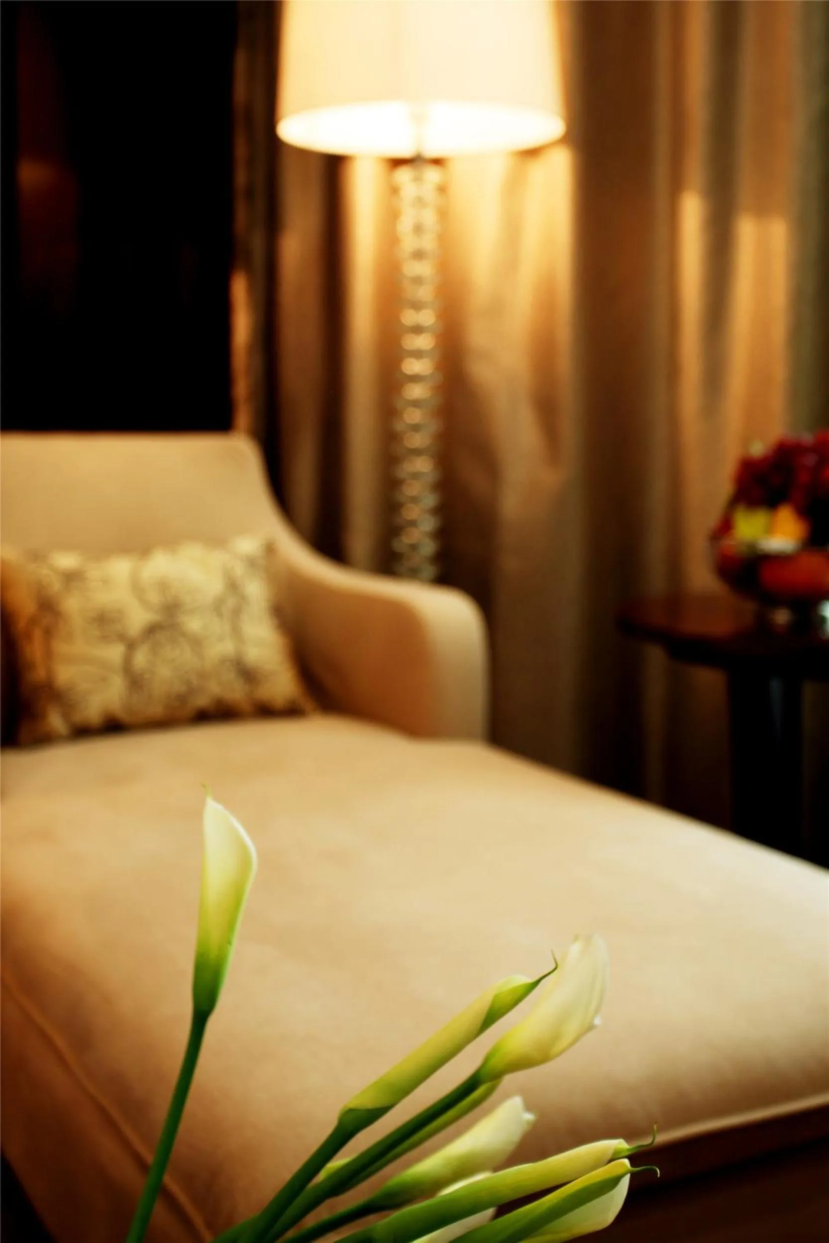 Seating area, Bed in Grand Barony Xi'an