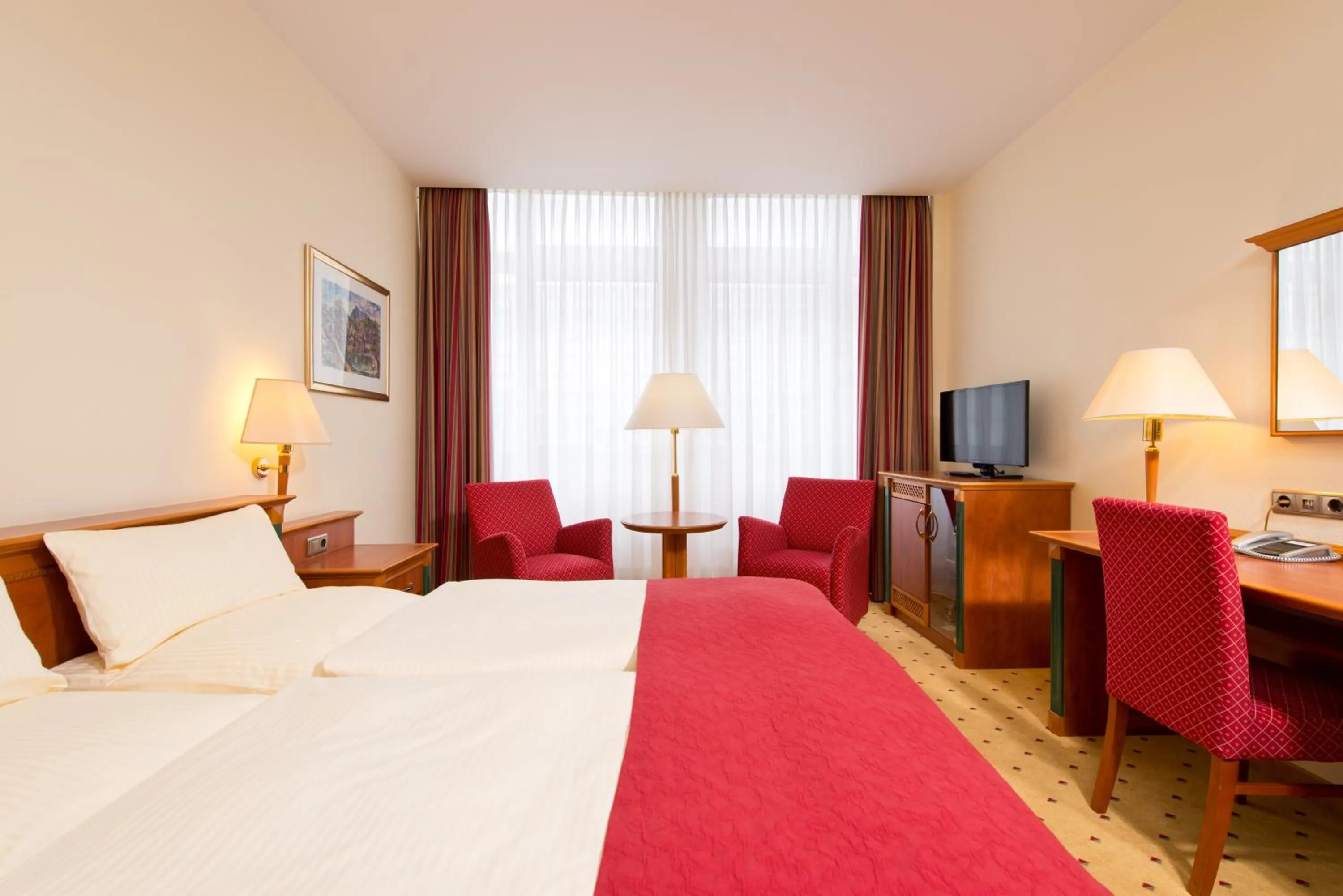 Photo of the whole room, Bed in Hotel Steglitz International