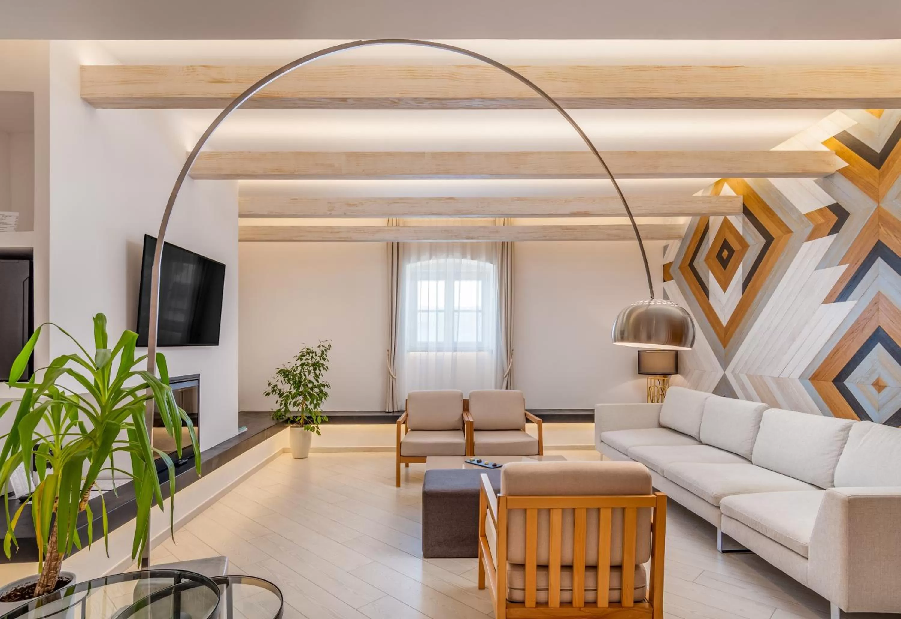 Living room in Lazure Hotel & Marina