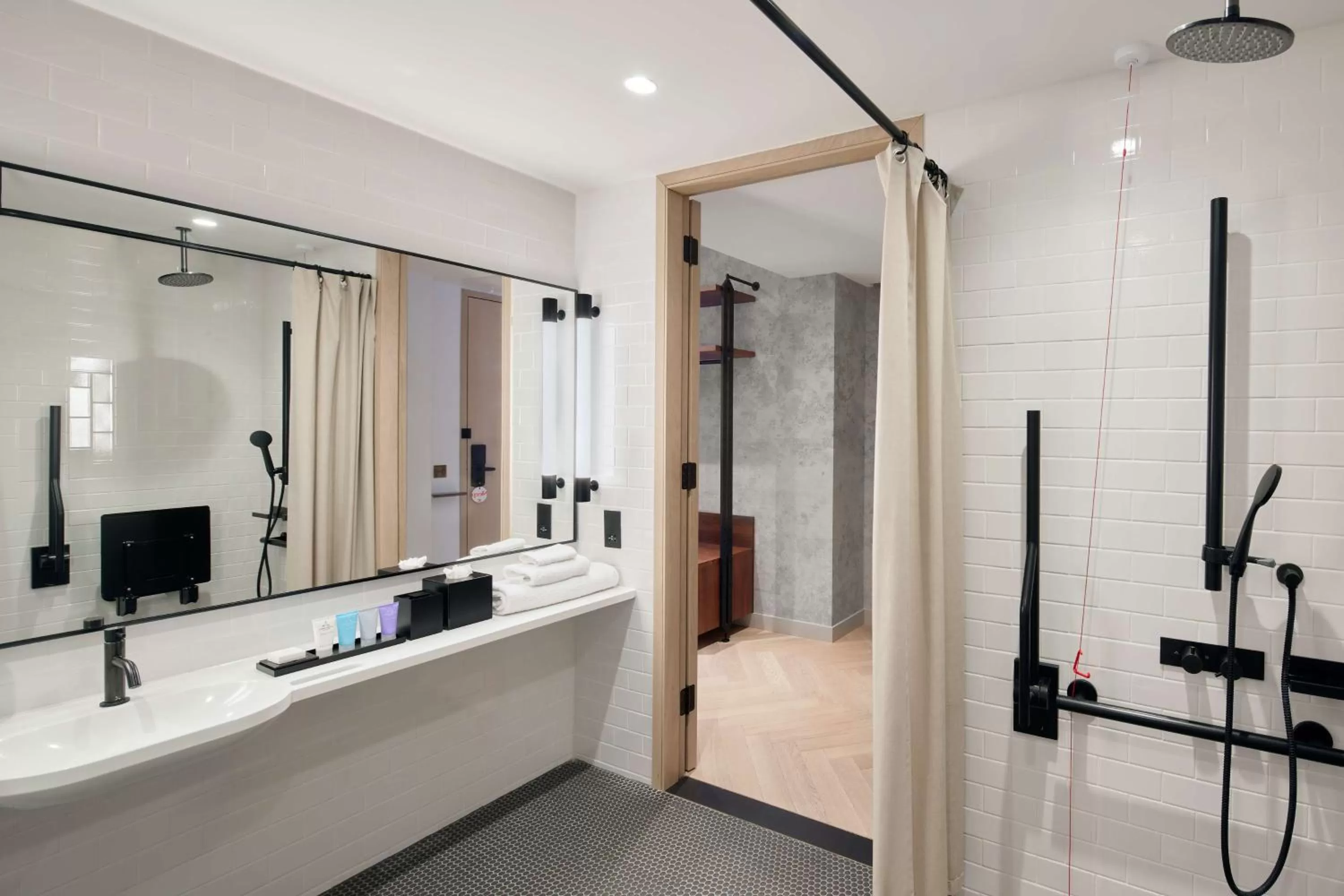 Bathroom in Canopy by Hilton London City