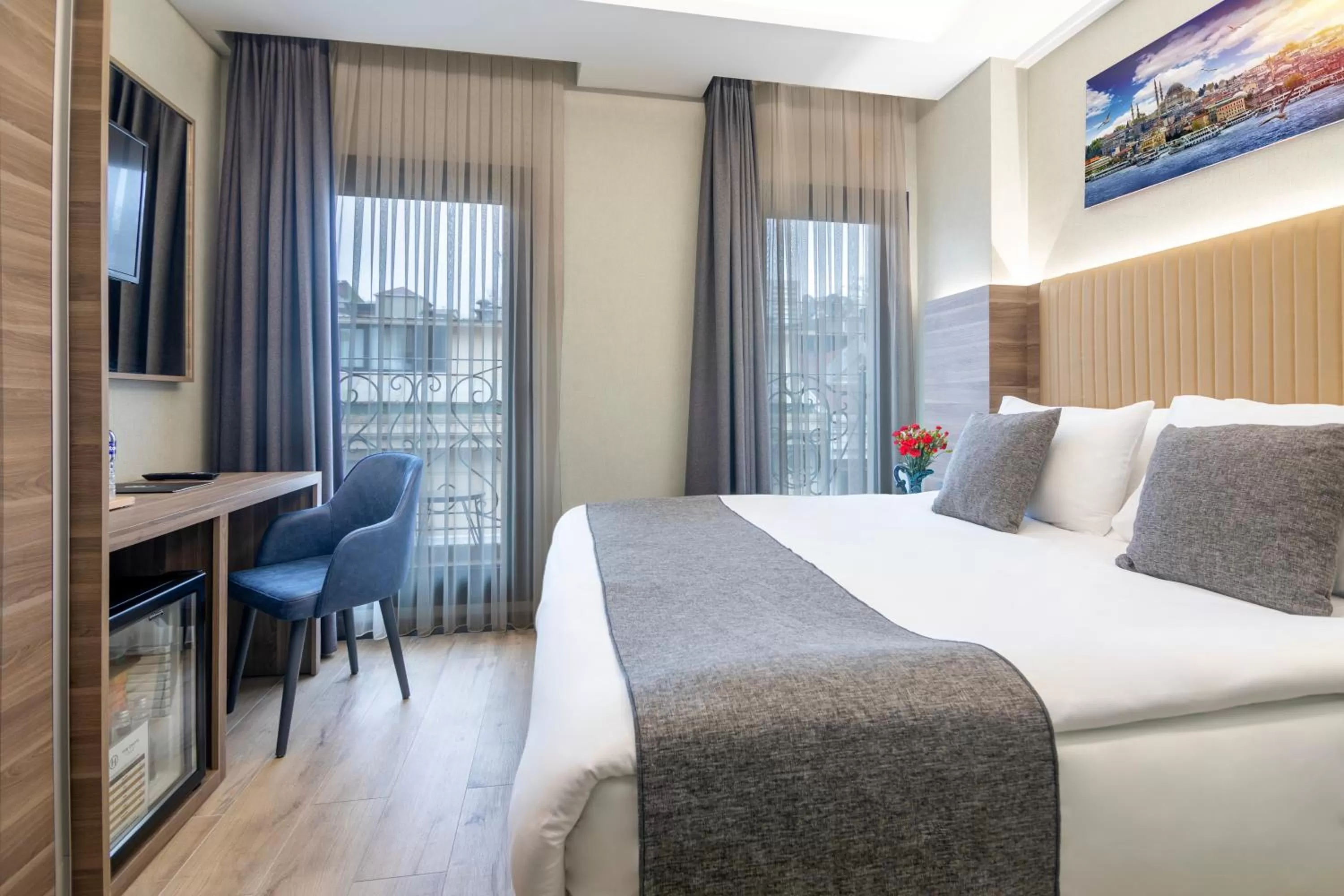 Bed in The Omiya Hotel