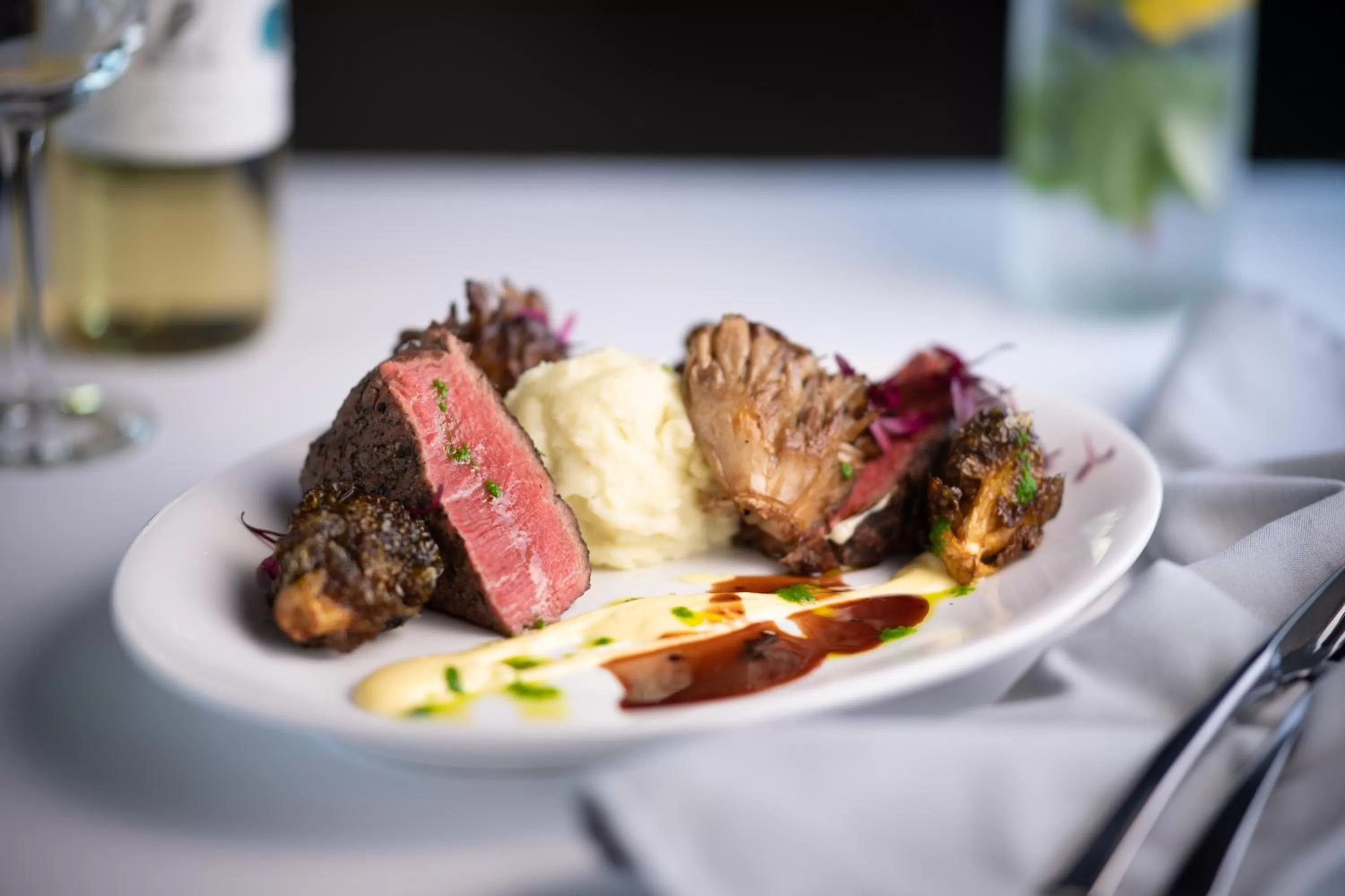 Food in The VUE Boutique Hotel & Boathouse