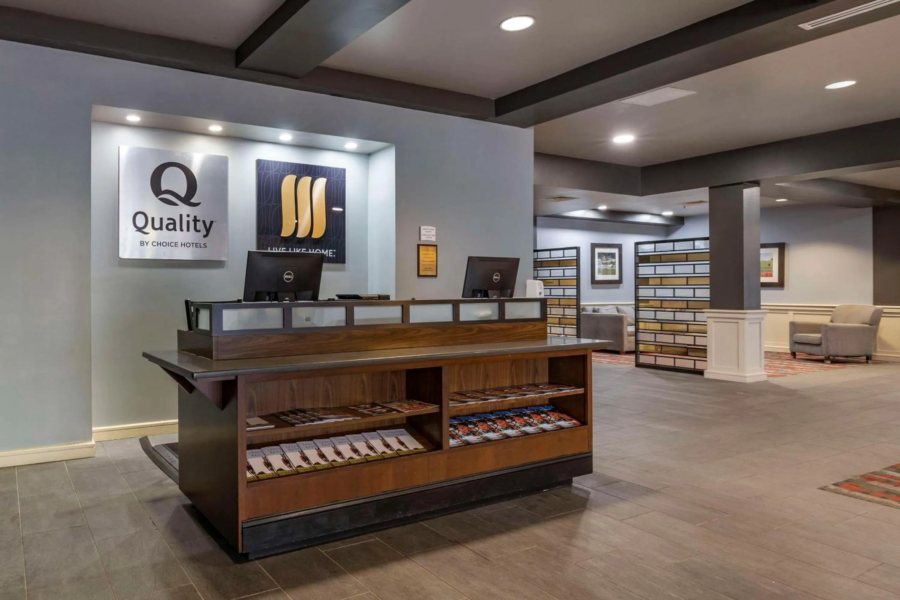 Lobby or reception in MainStay Suites Lexington I-75