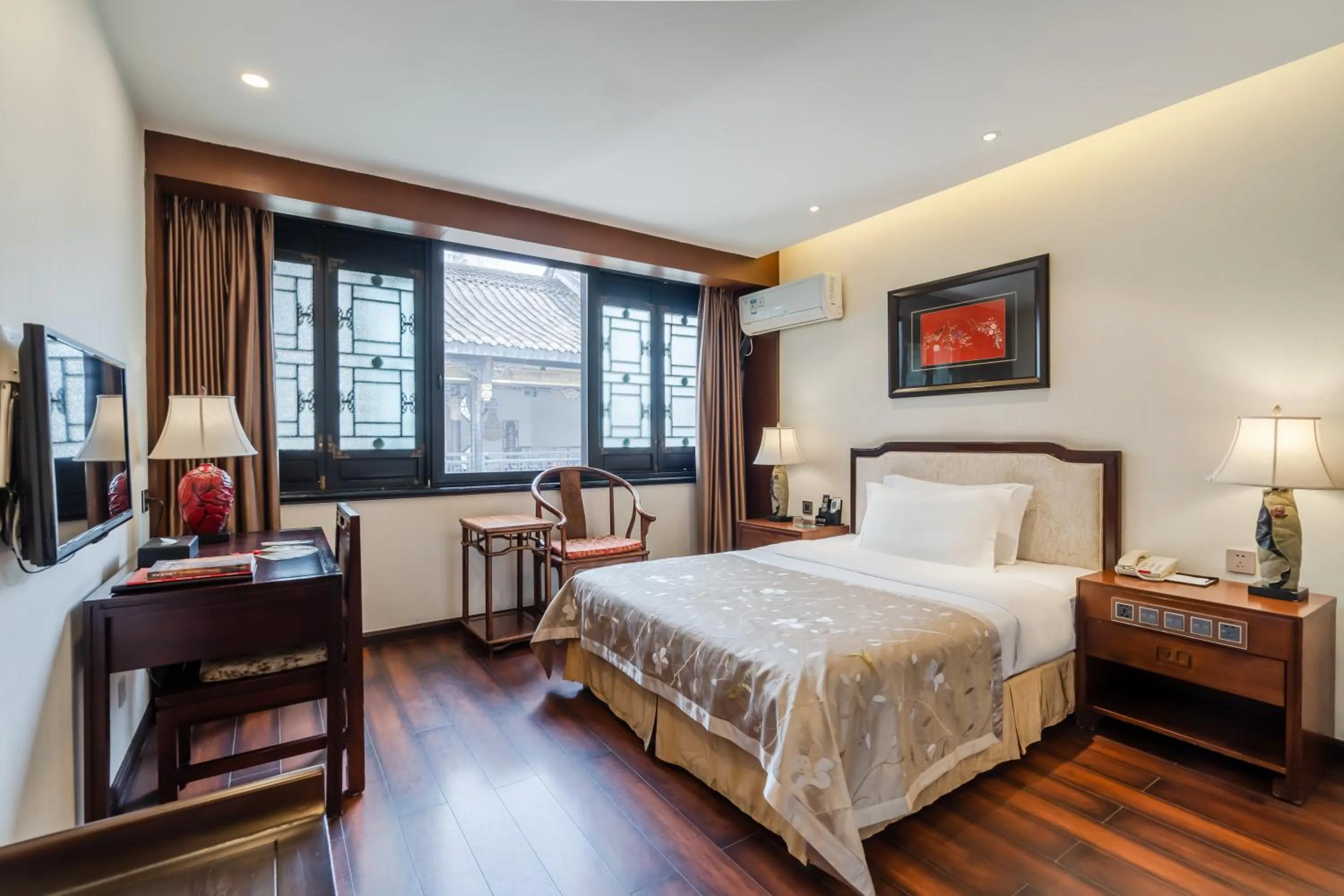 Bed in Buddha Zen Hotel