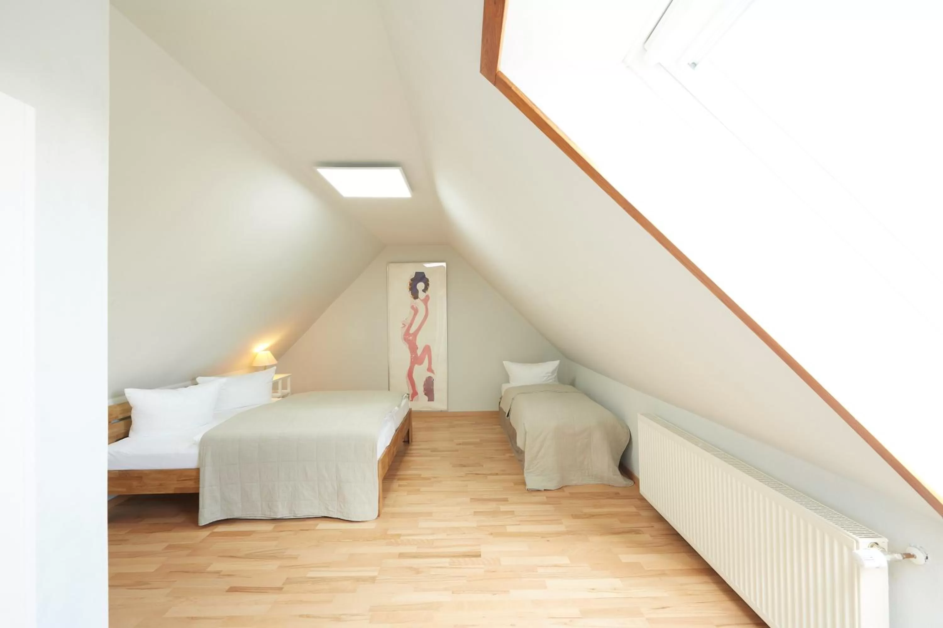 Bed in Hotel garni "Zum Eichwerder"