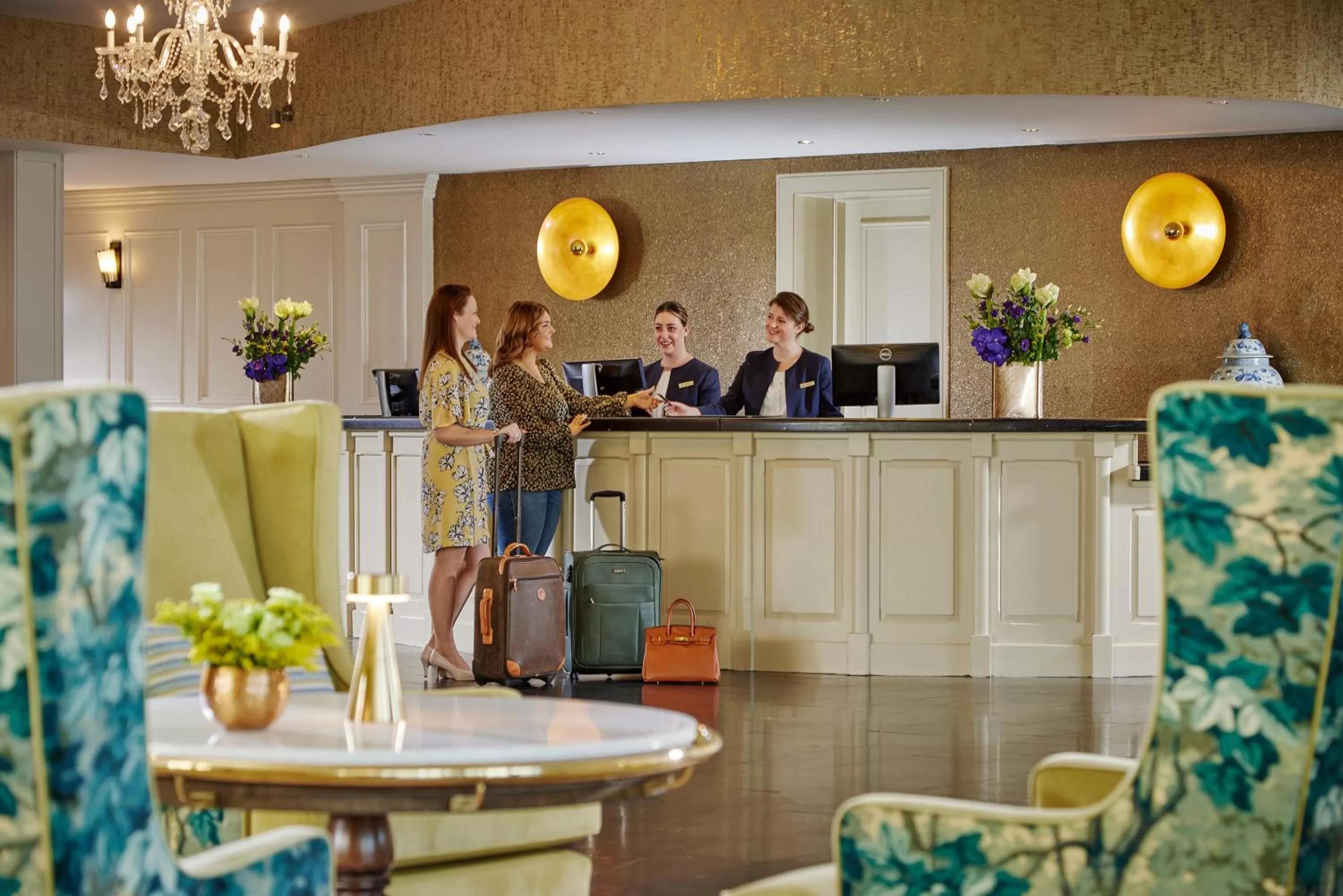 Lobby or reception in Newpark Hotel