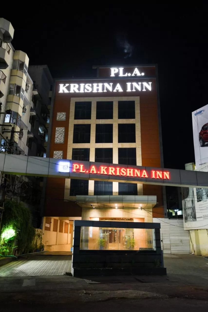 Lobby or reception in PLA Krishna Inn