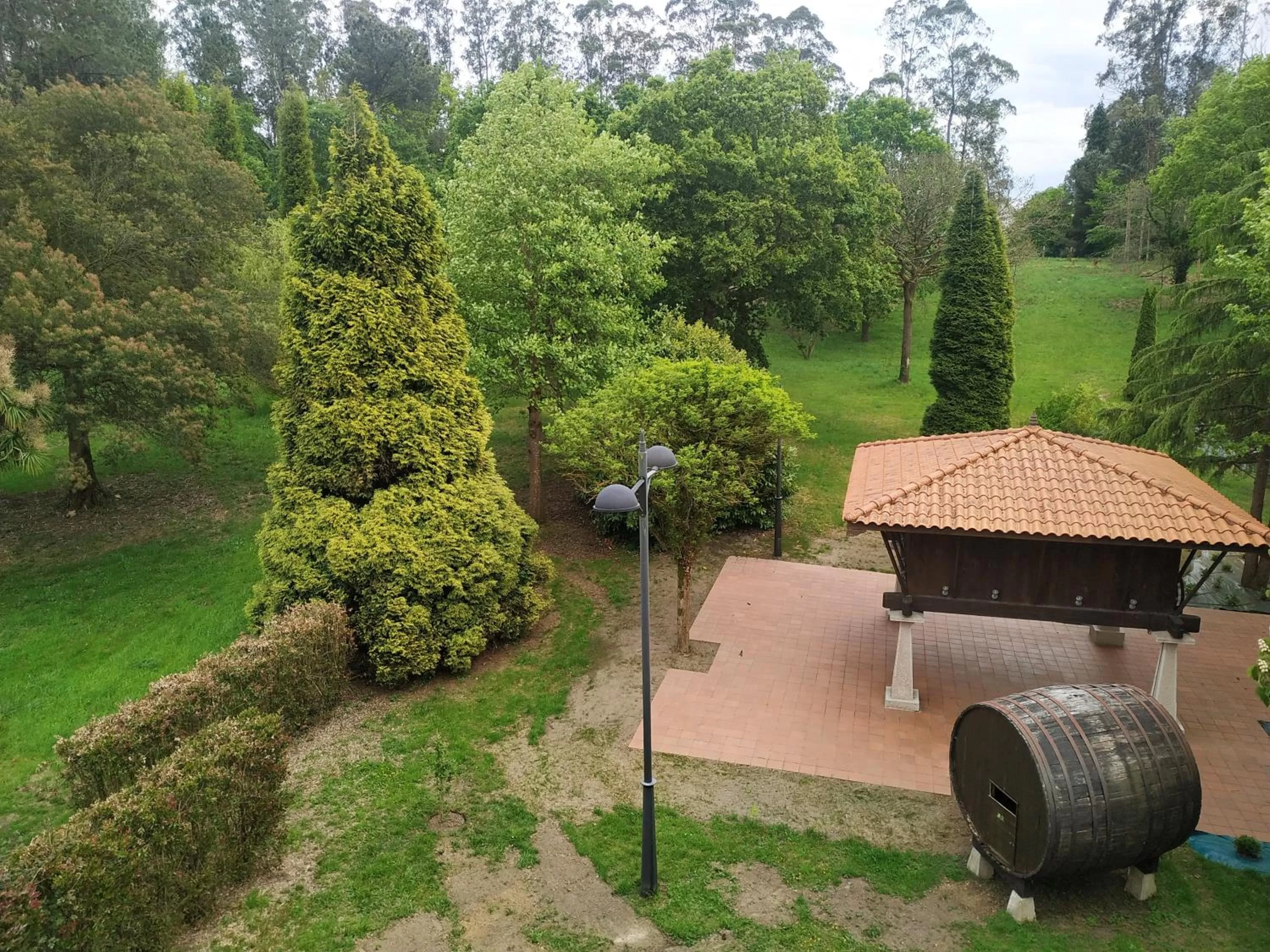 Garden view in HOTEL LA CAMPANA