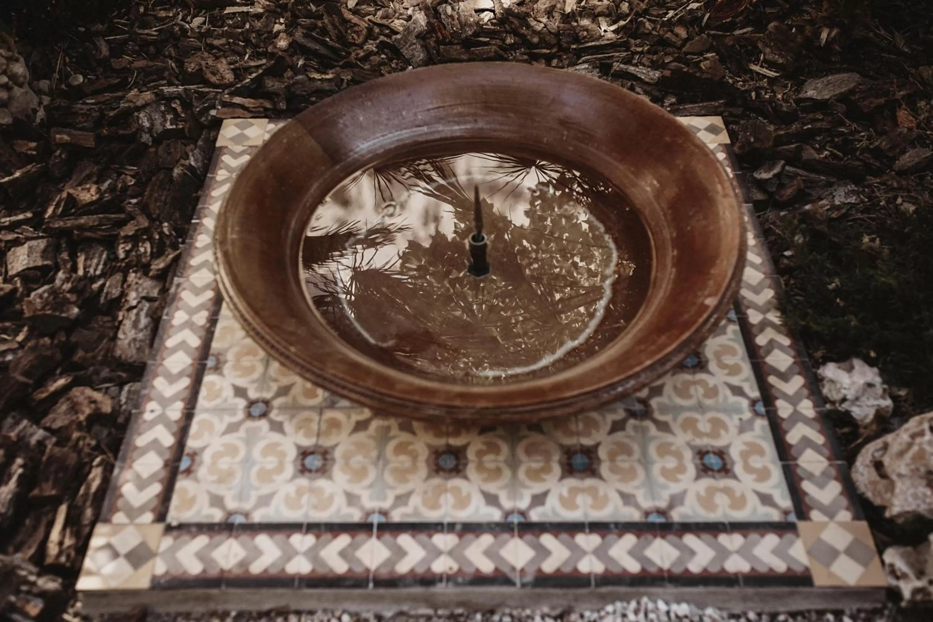 Decorative detail in Eco Hotel con encanto Masía la Mota B&B