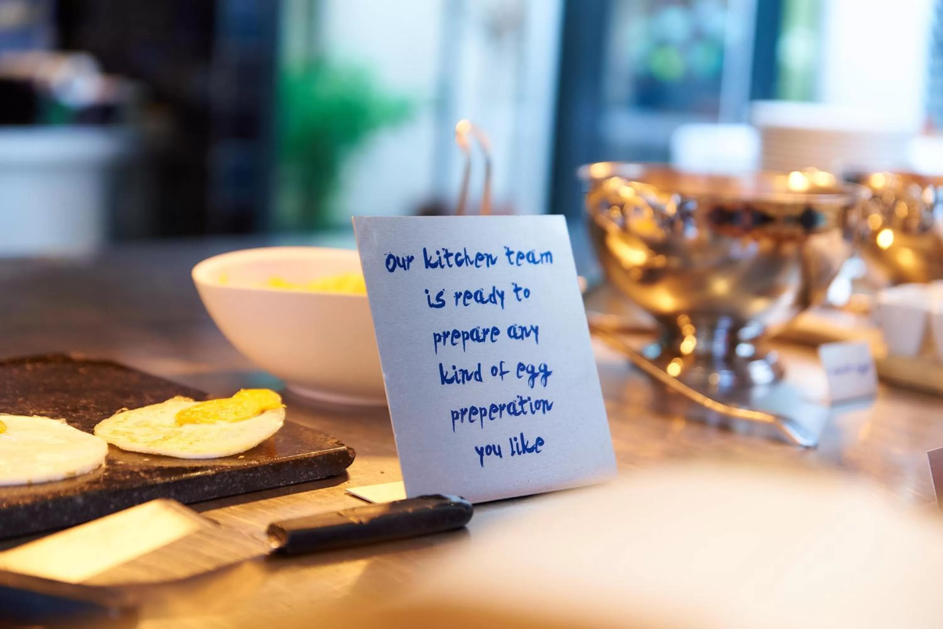 Buffet breakfast in Boutique Hotel Blue - Quality Lodgings