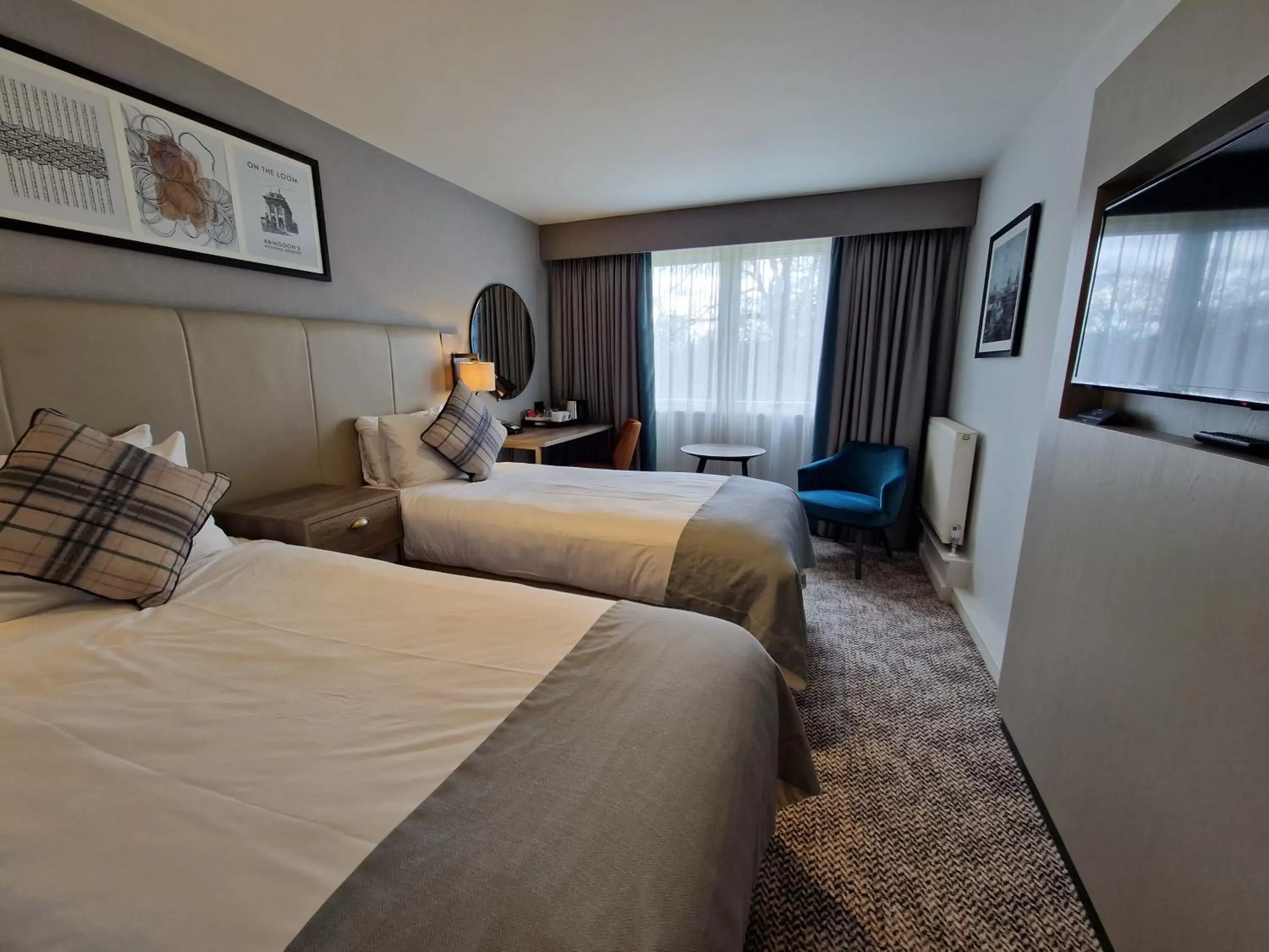 Standard Twin Room in Milton Hill House Standard Twin Room in Milton Hill House