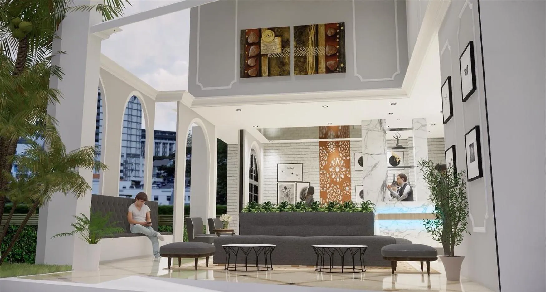 Property building in Phoenix Hotel Karon Beach