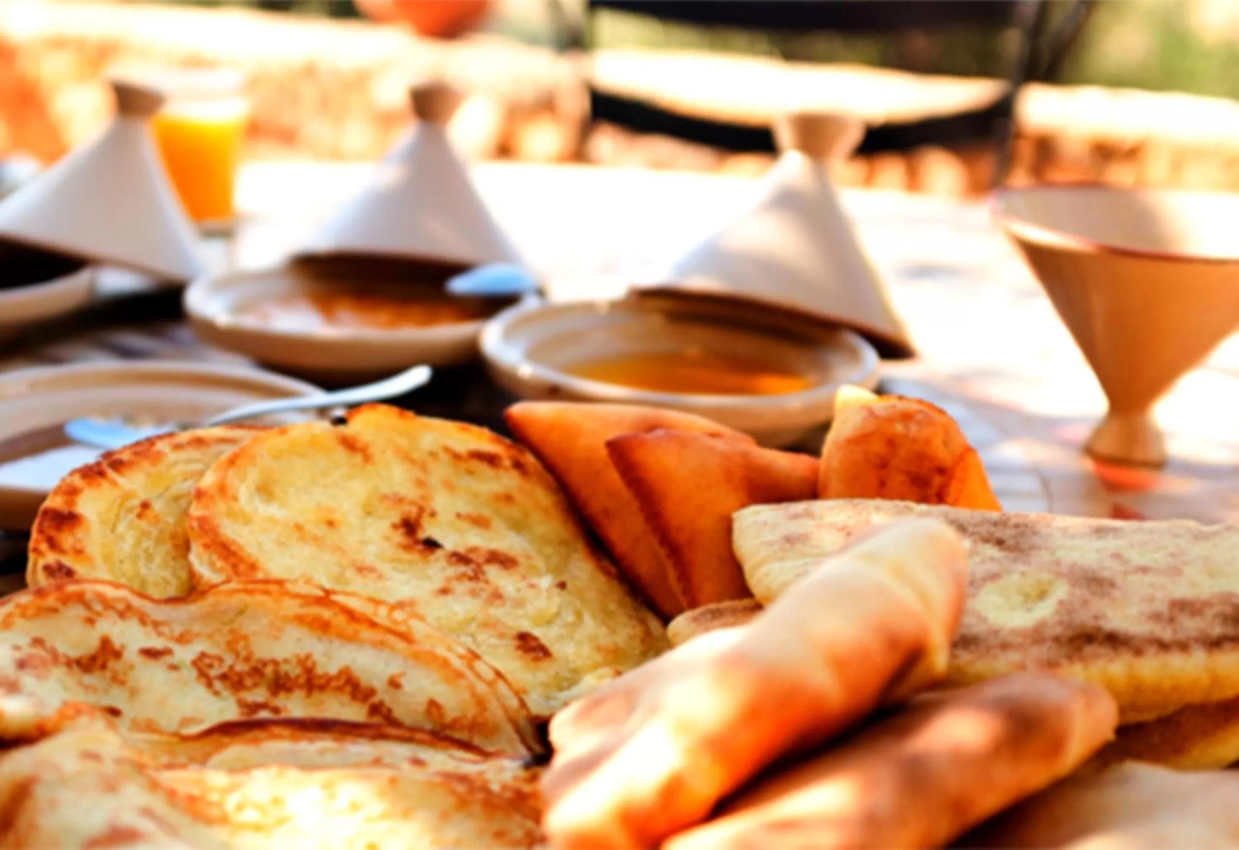 Breakfast in Hotel Restaurant La Kasbah