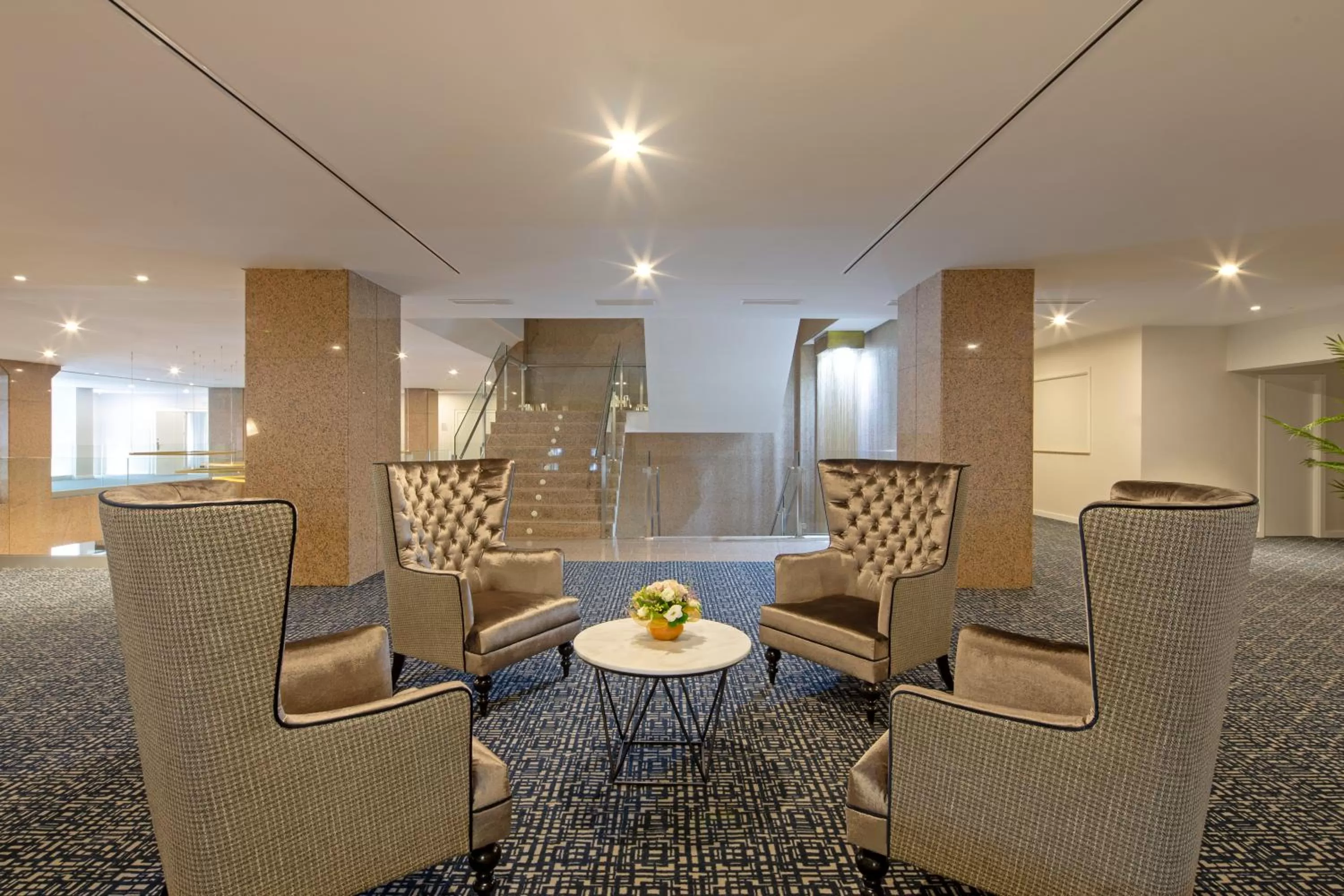 Living room in Eurostars Gran Hotel Lugo