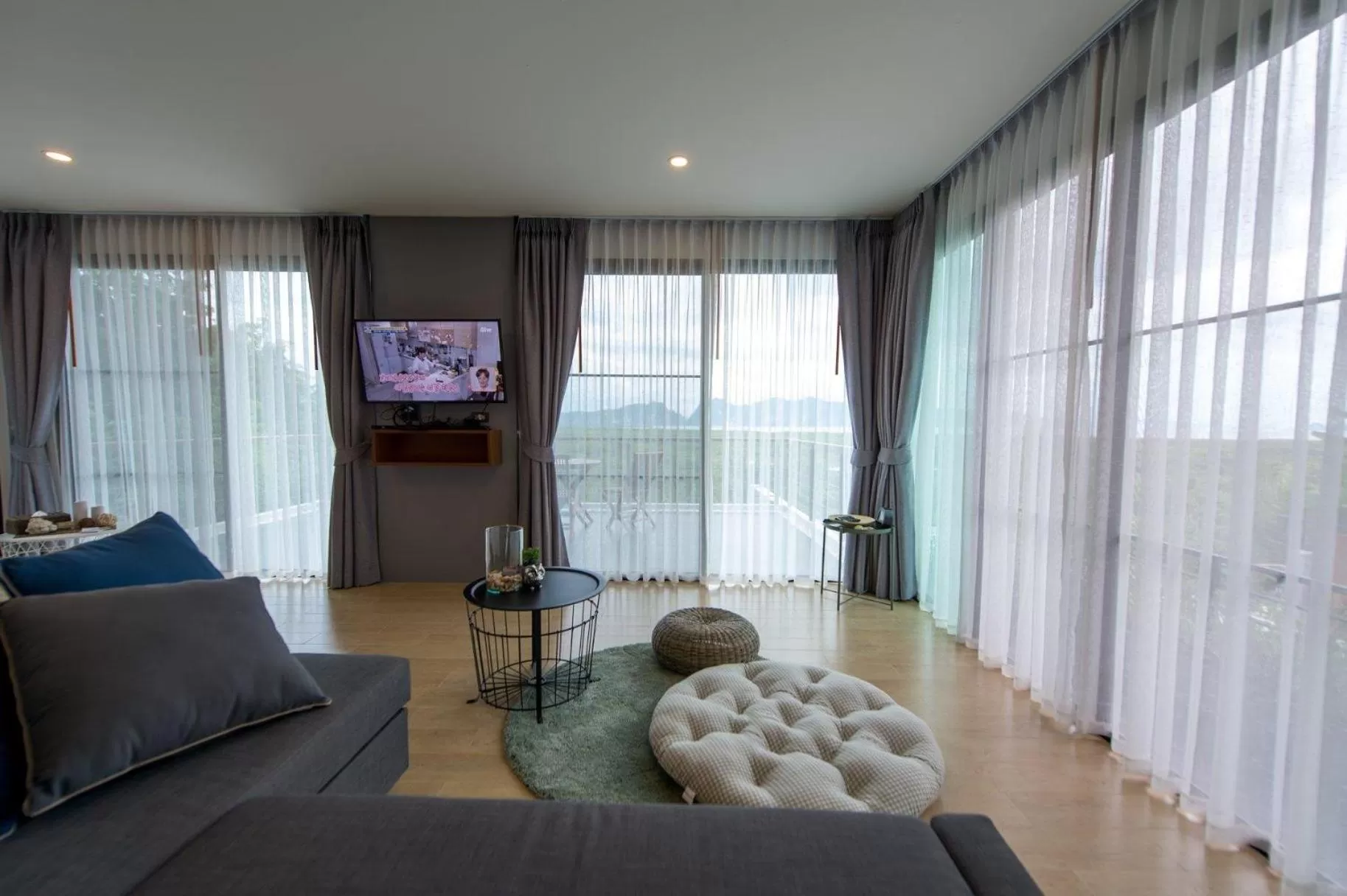 Living room in Ao Luek Panoramic Pool-SHA Plus