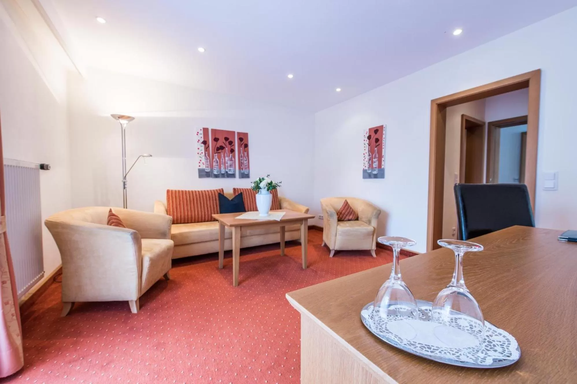 Living room in Hotel Hanses-Bräutigam