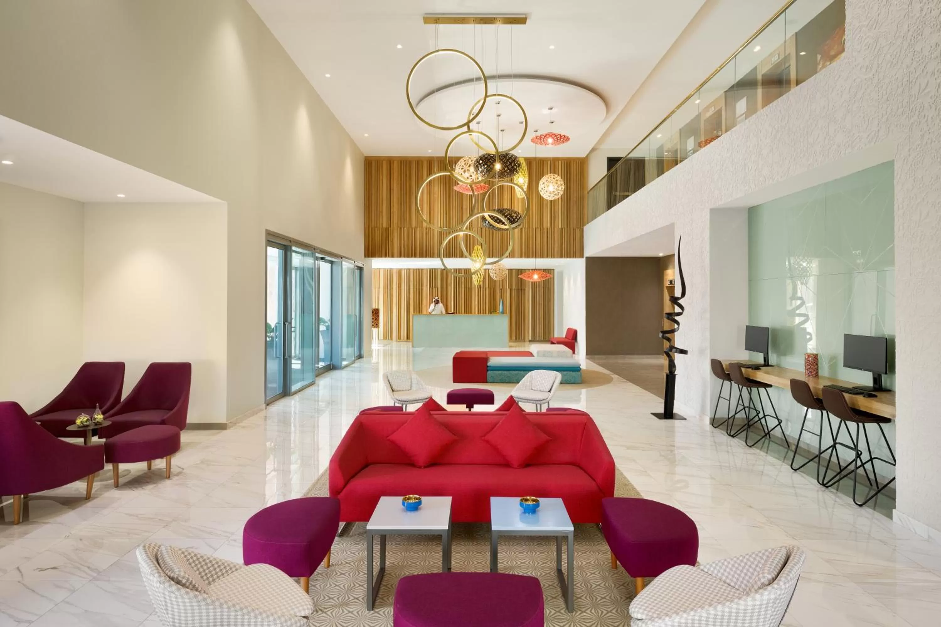 Lobby or reception in Adagio Jeddah City Center