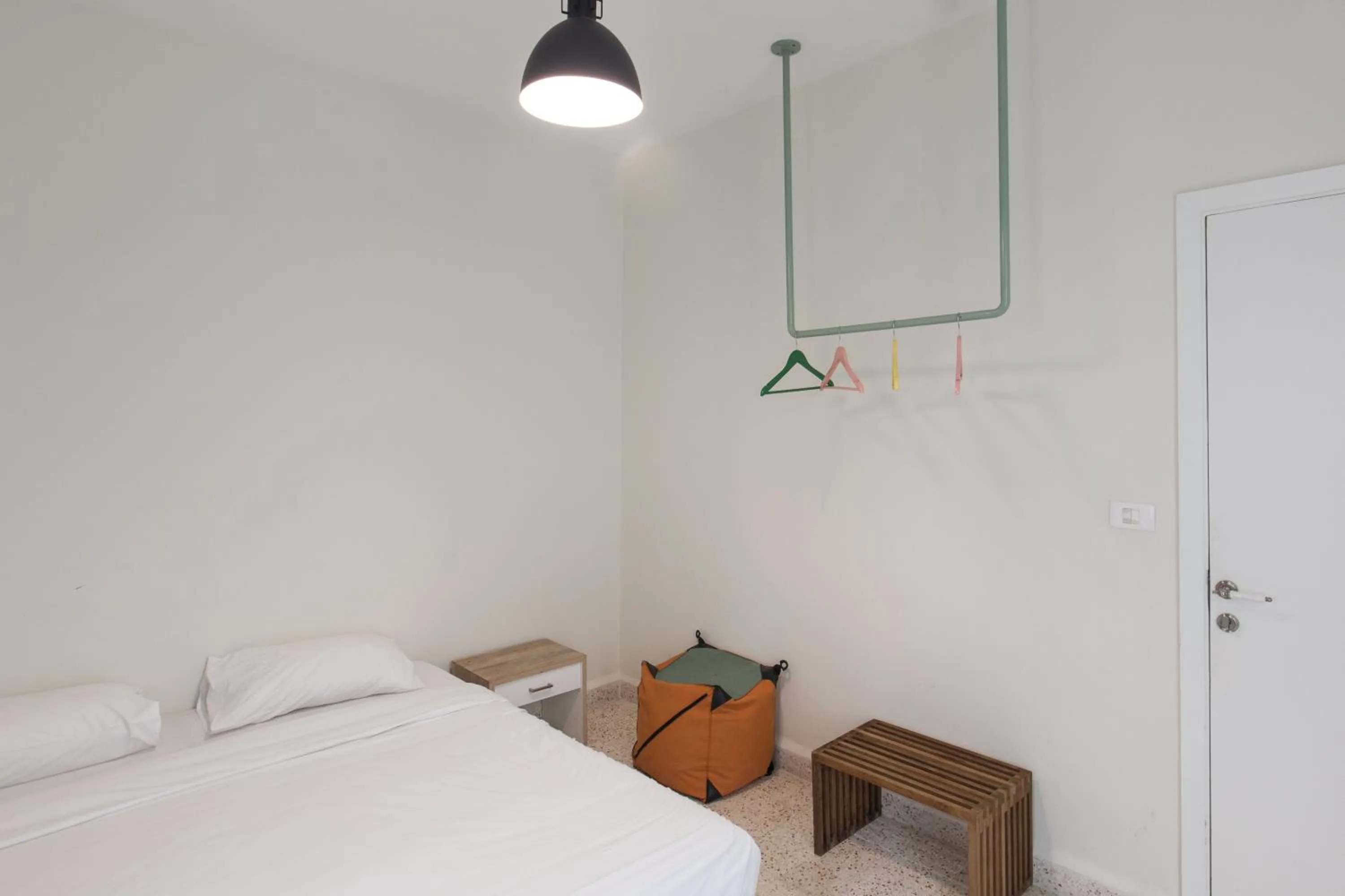 Bed in The Grand Meshmosh Hotel