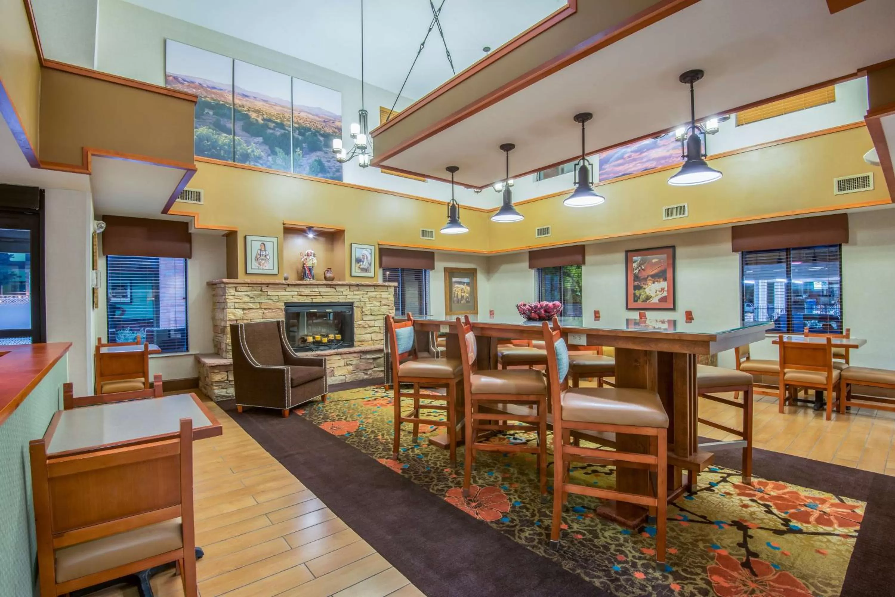 Lobby or reception in Hampton Inn & Suites Los Alamos