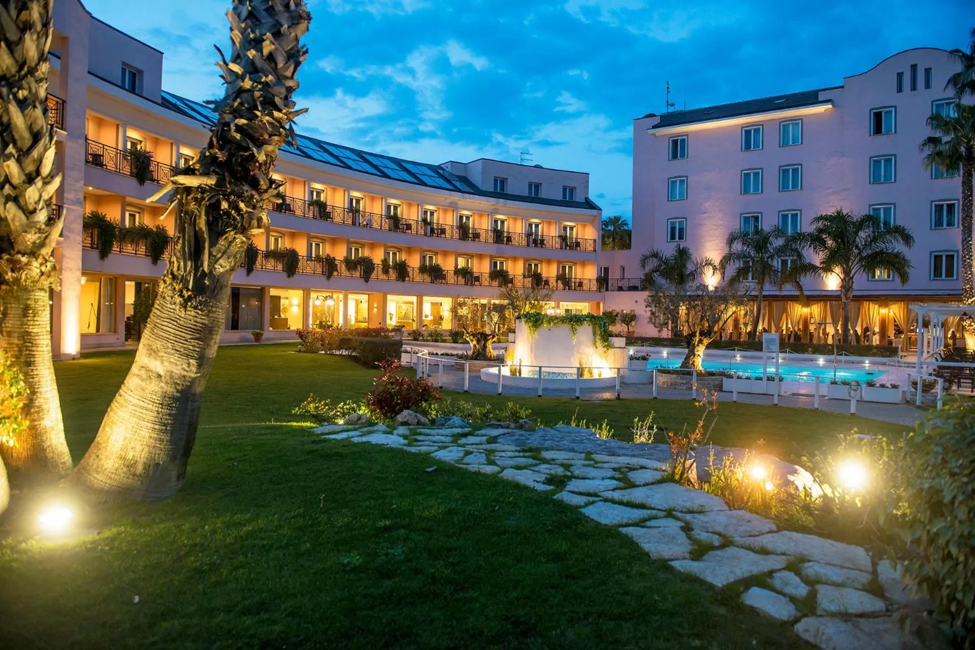 Property building in Hotel Isola Sacra Rome Airport