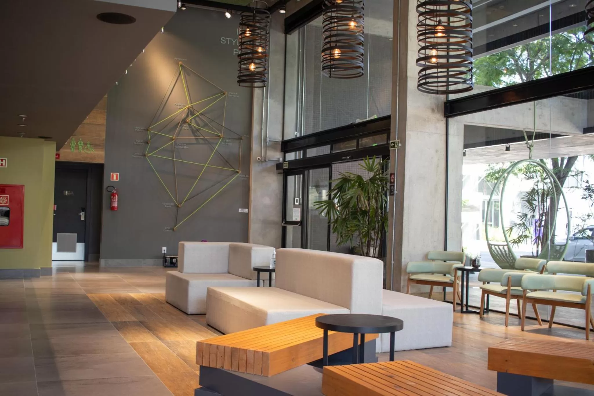 Lobby or reception in ibis Styles Porto Alegre Moinhos de Vento