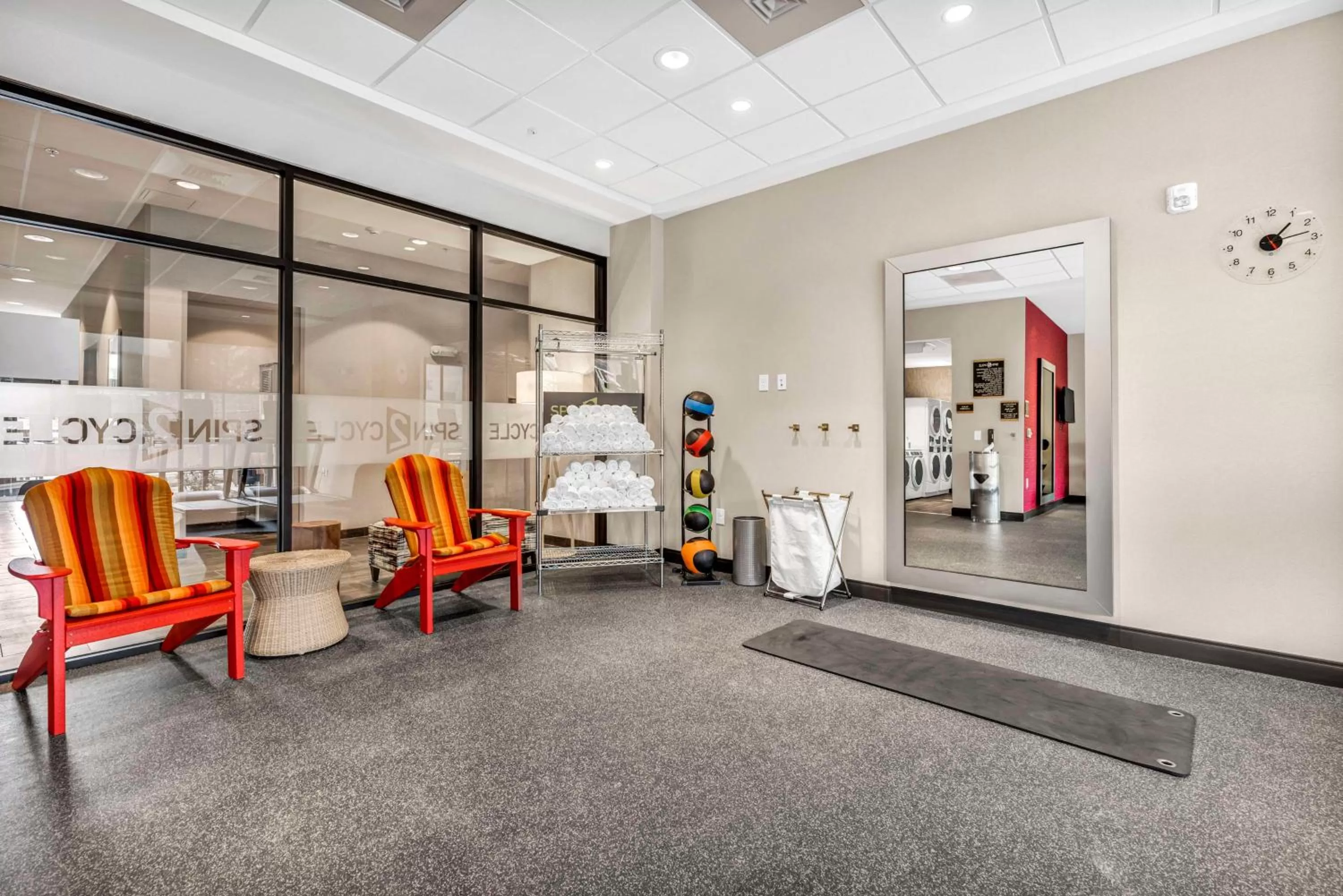 Fitness centre/facilities in Home2 Suites by Hilton Raleigh West Lenovo Center