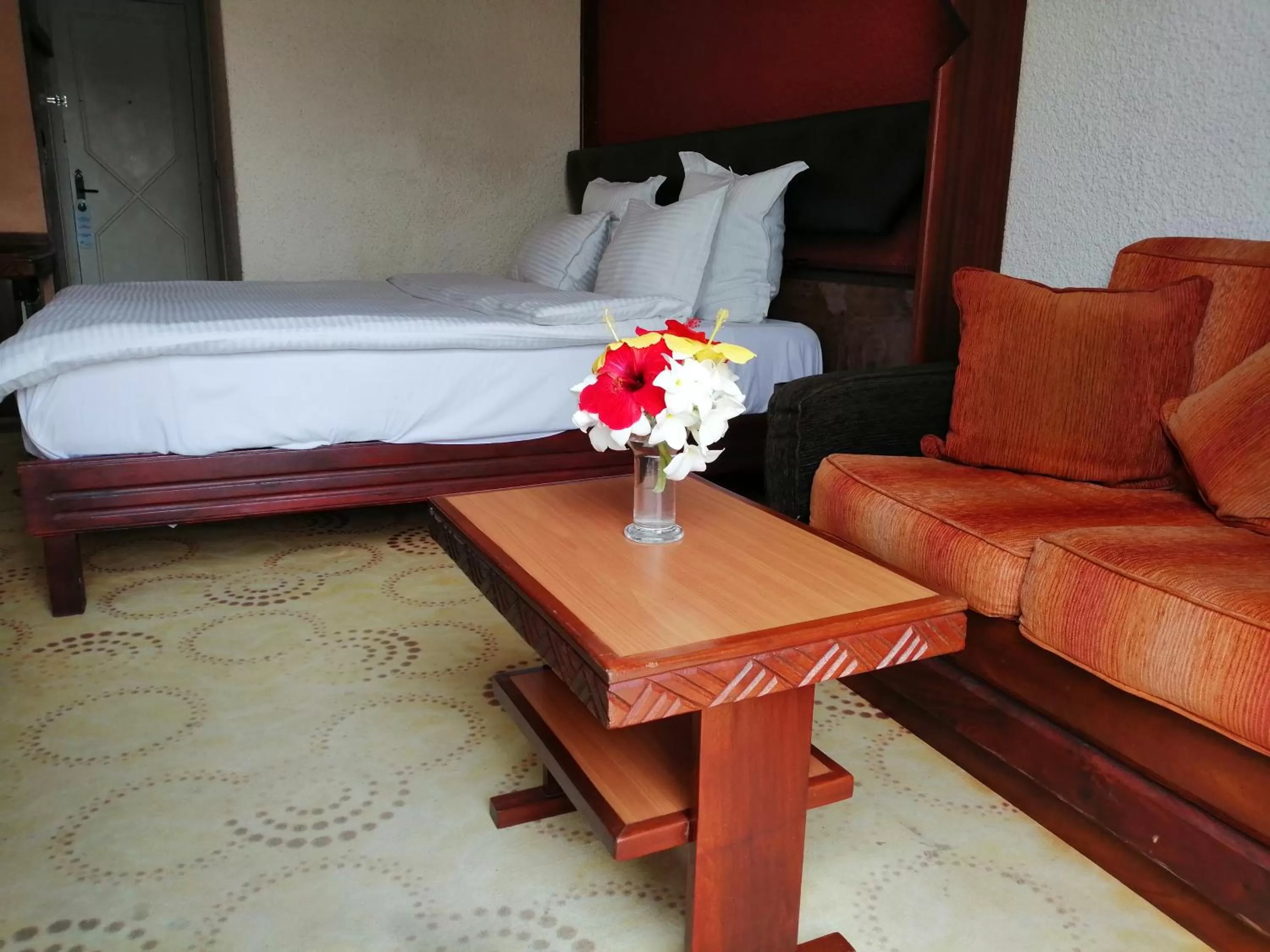 Bed in Hotel Jardin Savana Dakar