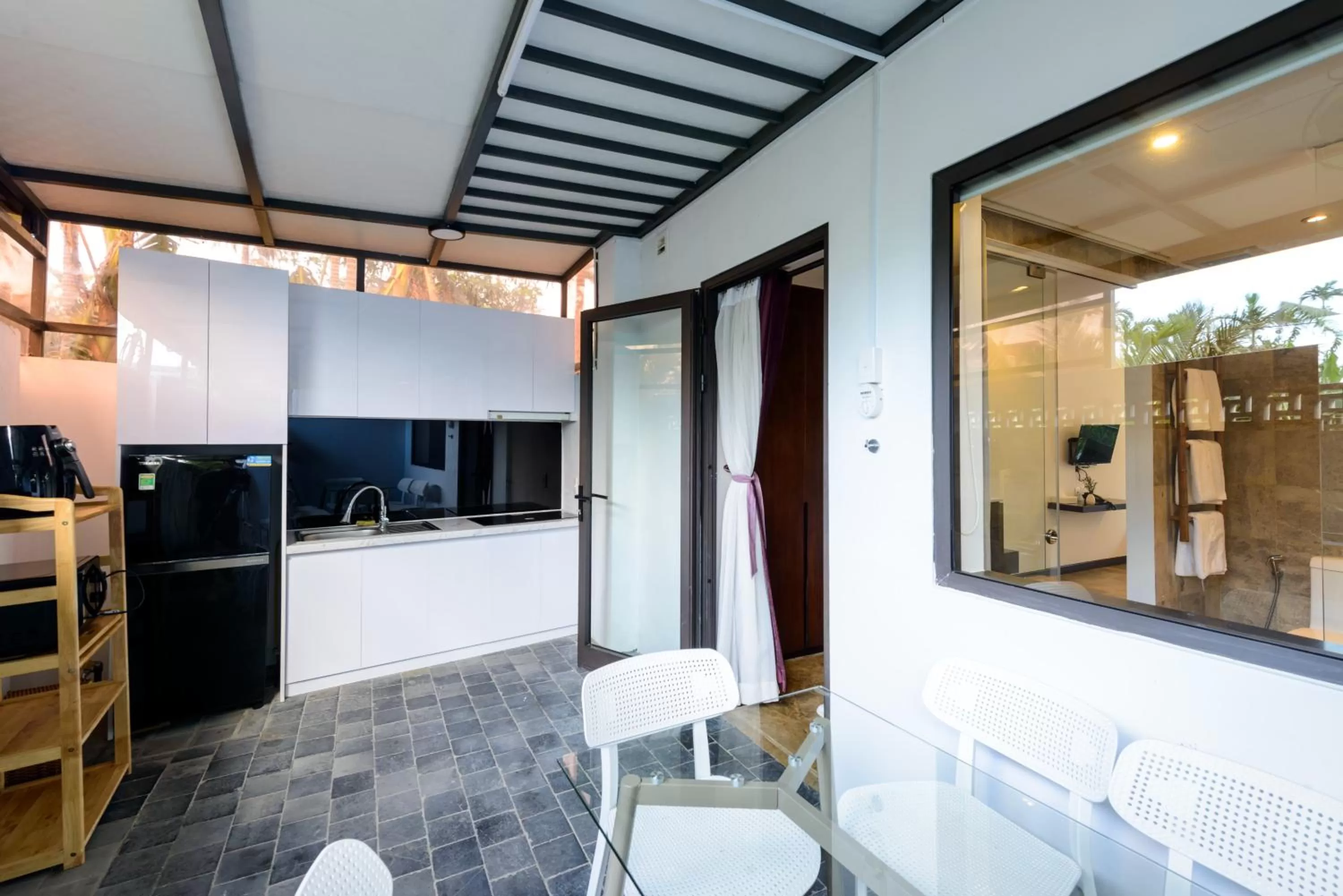 stove in SENVILA Boutique Resort & Spa