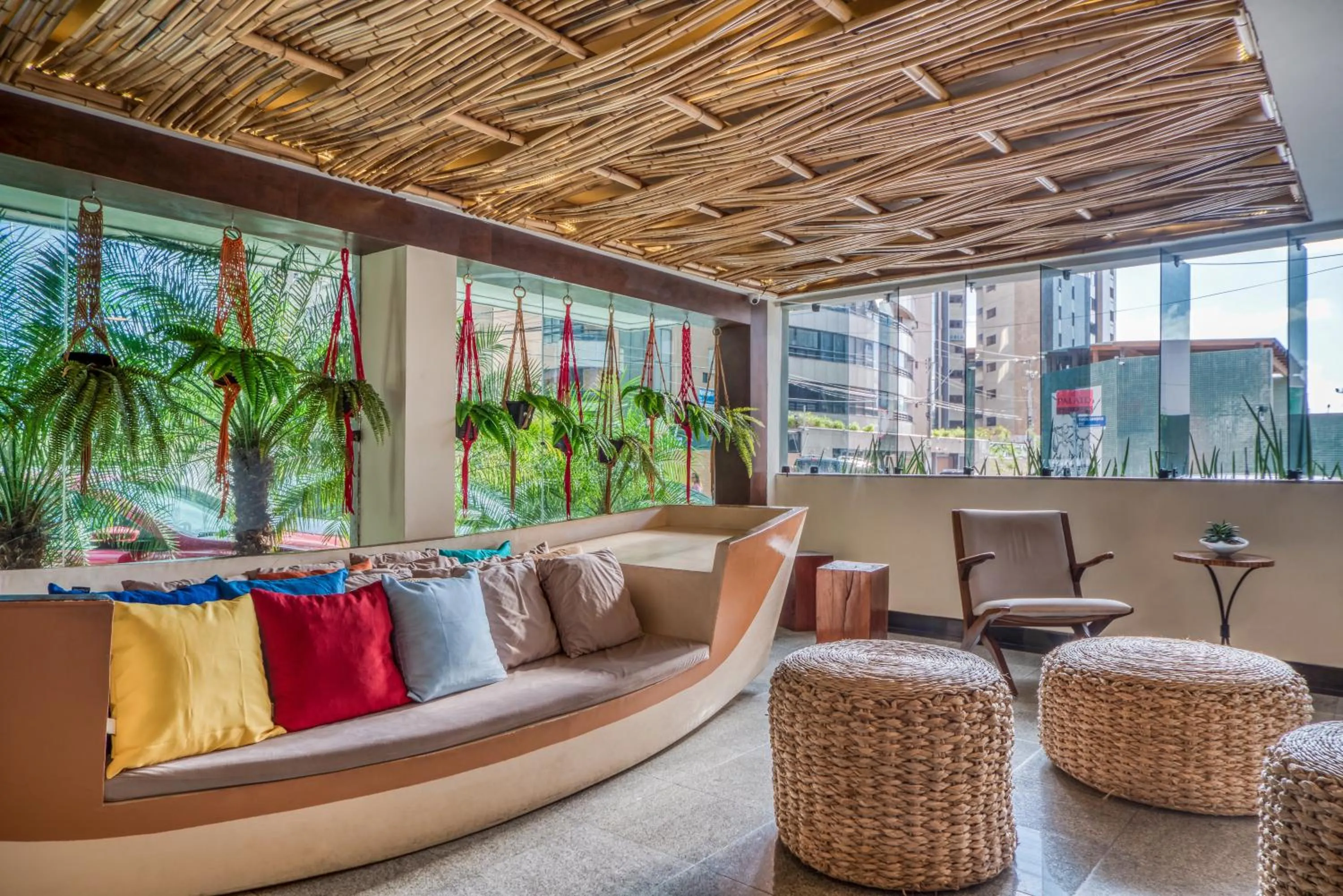 Lobby or reception in Ritz Praia Hotel