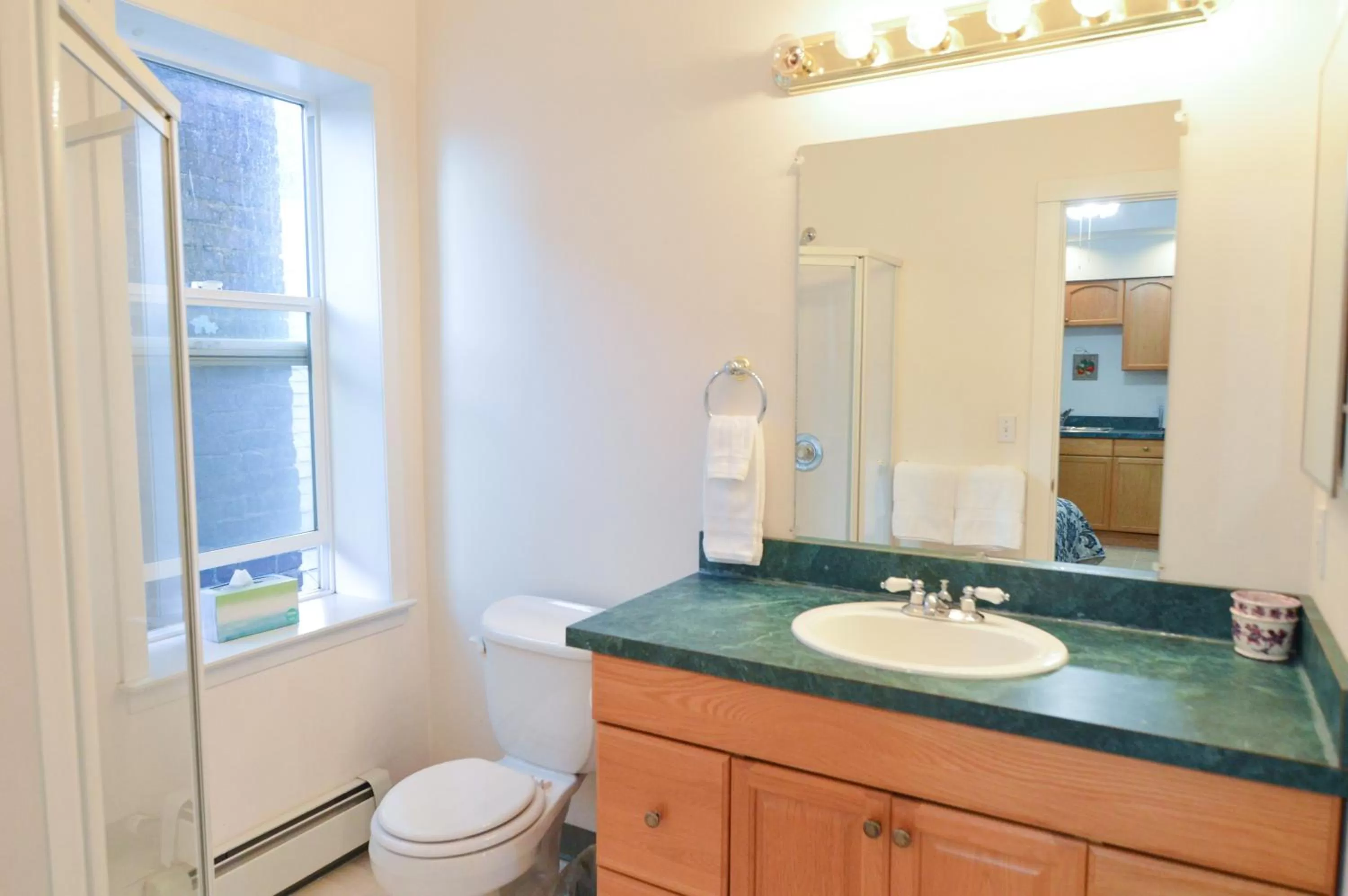 Bathroom in Brown & Hawkins Historical Apartments