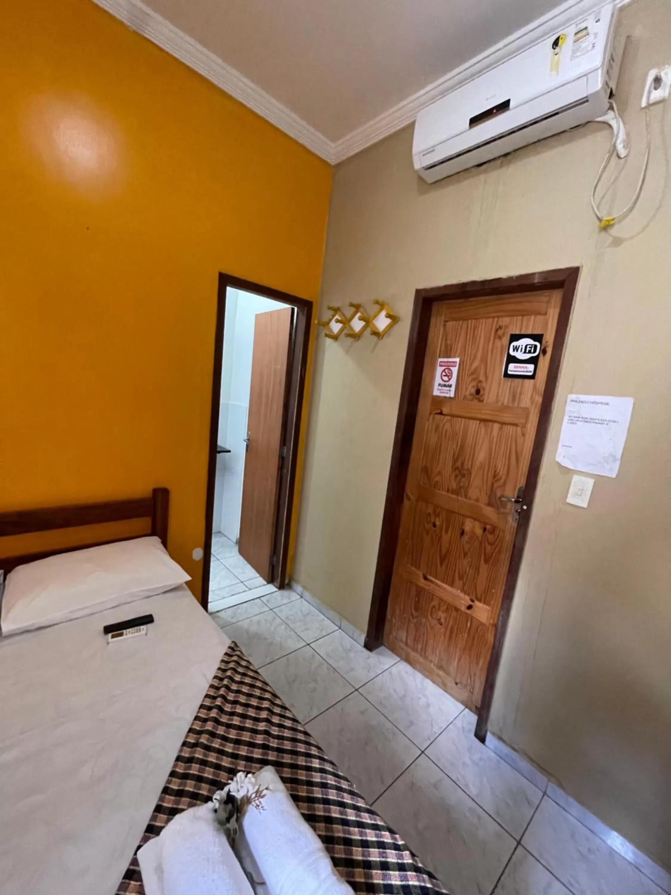 Bed in Pousada Lampião e Maria Bonita